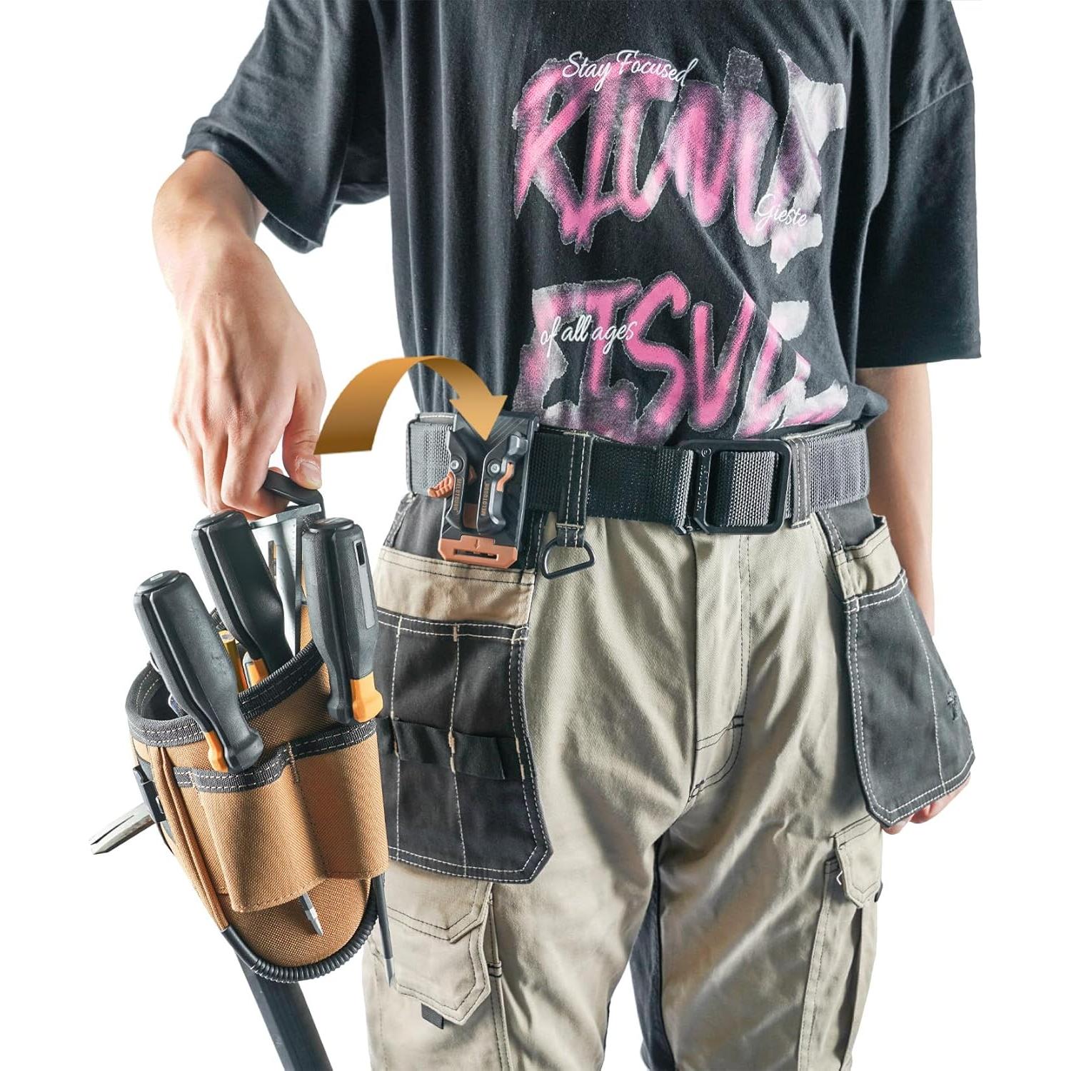 Funda de Herramientas MELOTOUGH con Clip para Cinturón