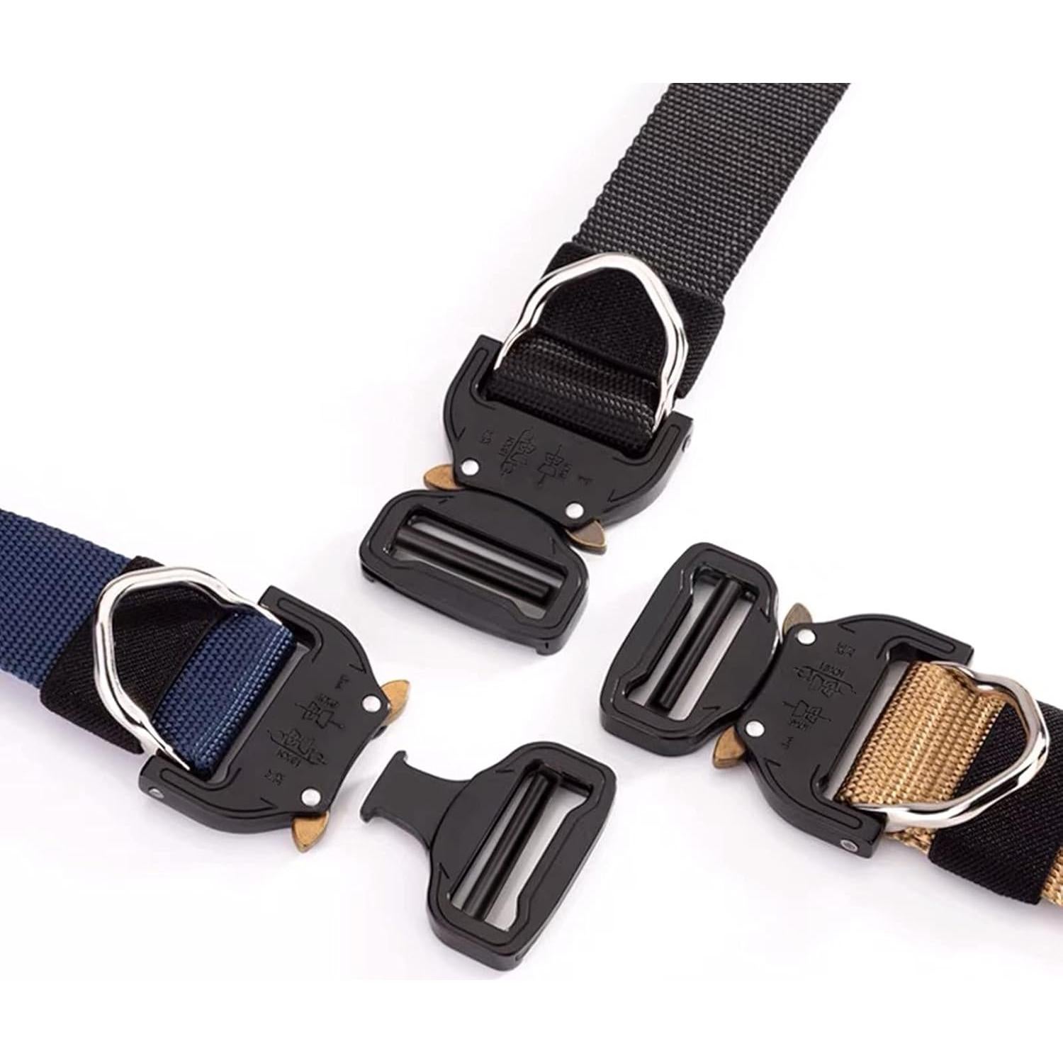 Hebilla D-Ring Táctica Metal 7.9cm 1.25" Ancho