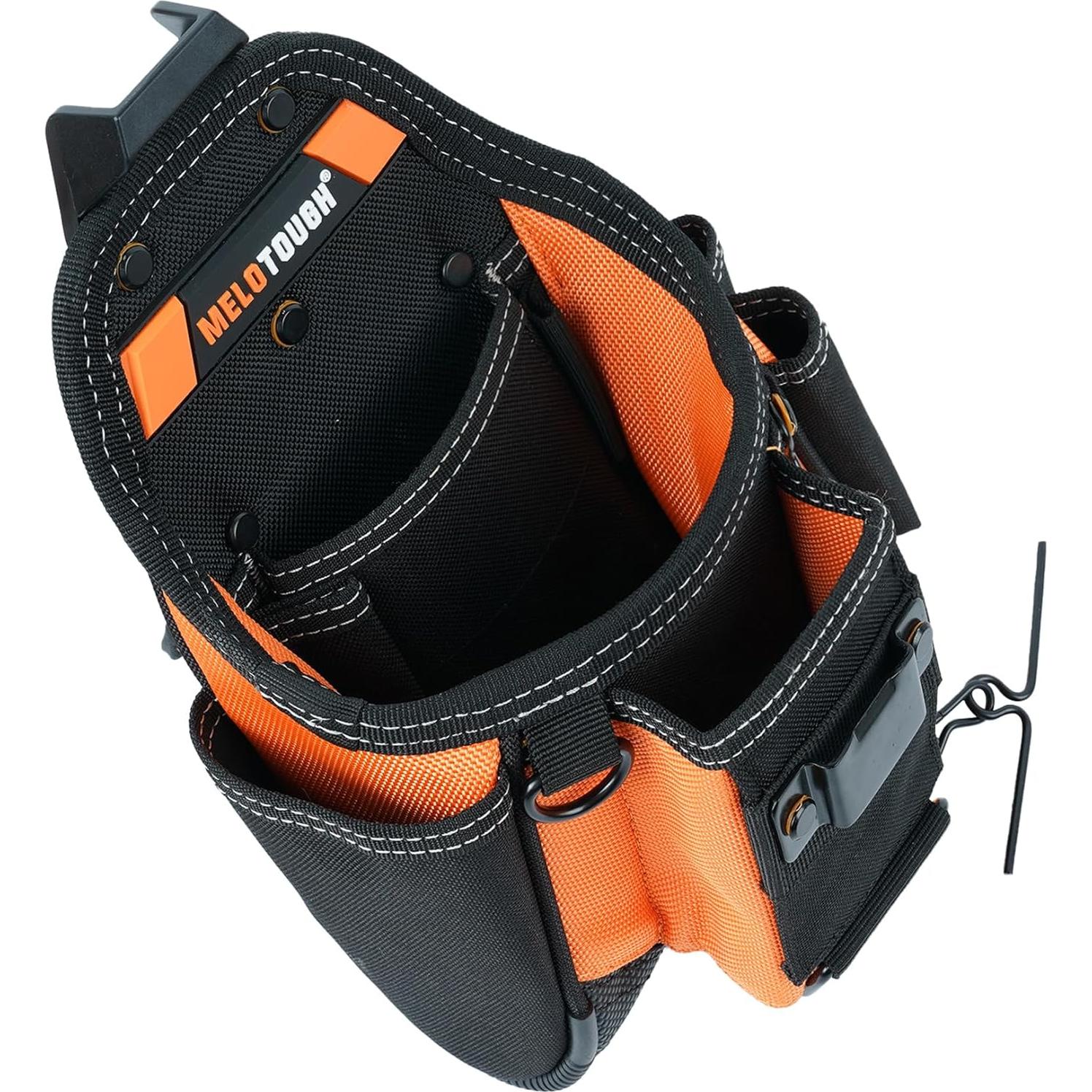 Estuche para Herramientas MELOTOUGH 9 Bolsillos Naranja