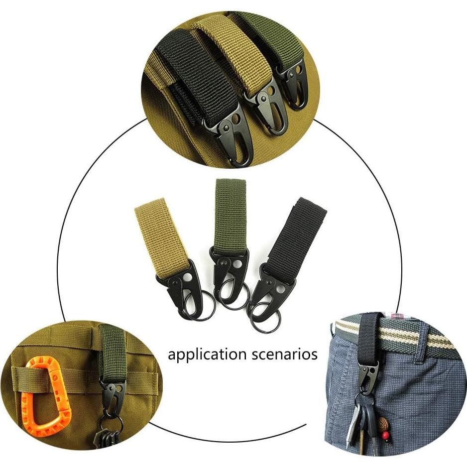 Soporte de Llaves ShineIn para Cinturón Táctico 2 Piezas