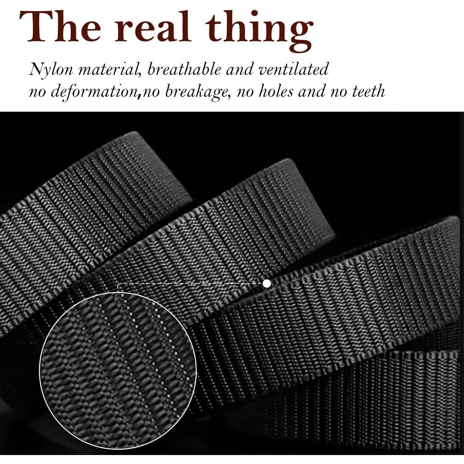 Cinturón Táctico Militar Coobbar Ajustable Nylon 3 Paquetes