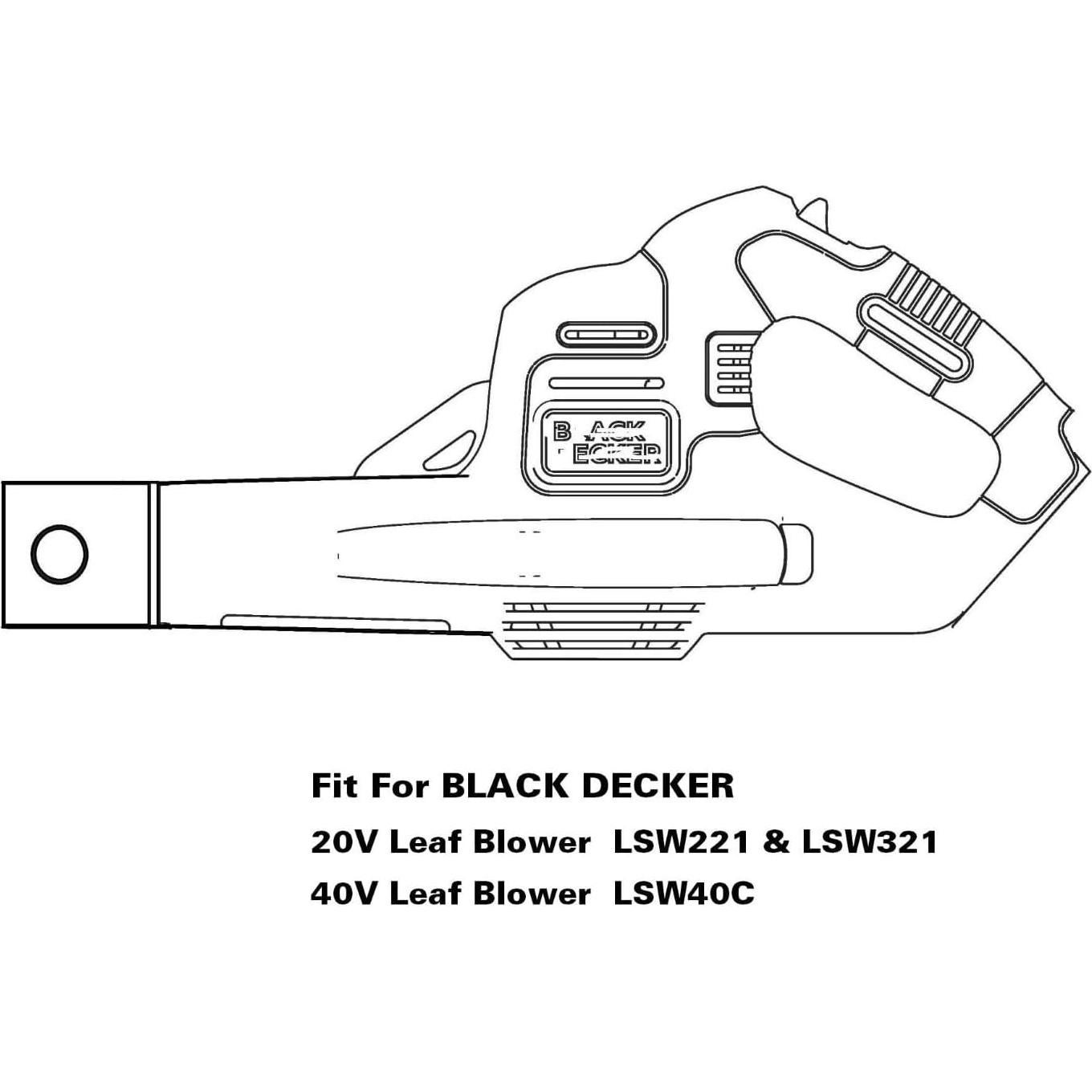 Accesorio de Limpieza de Canalones WETOOLPLUS para Black+Decker