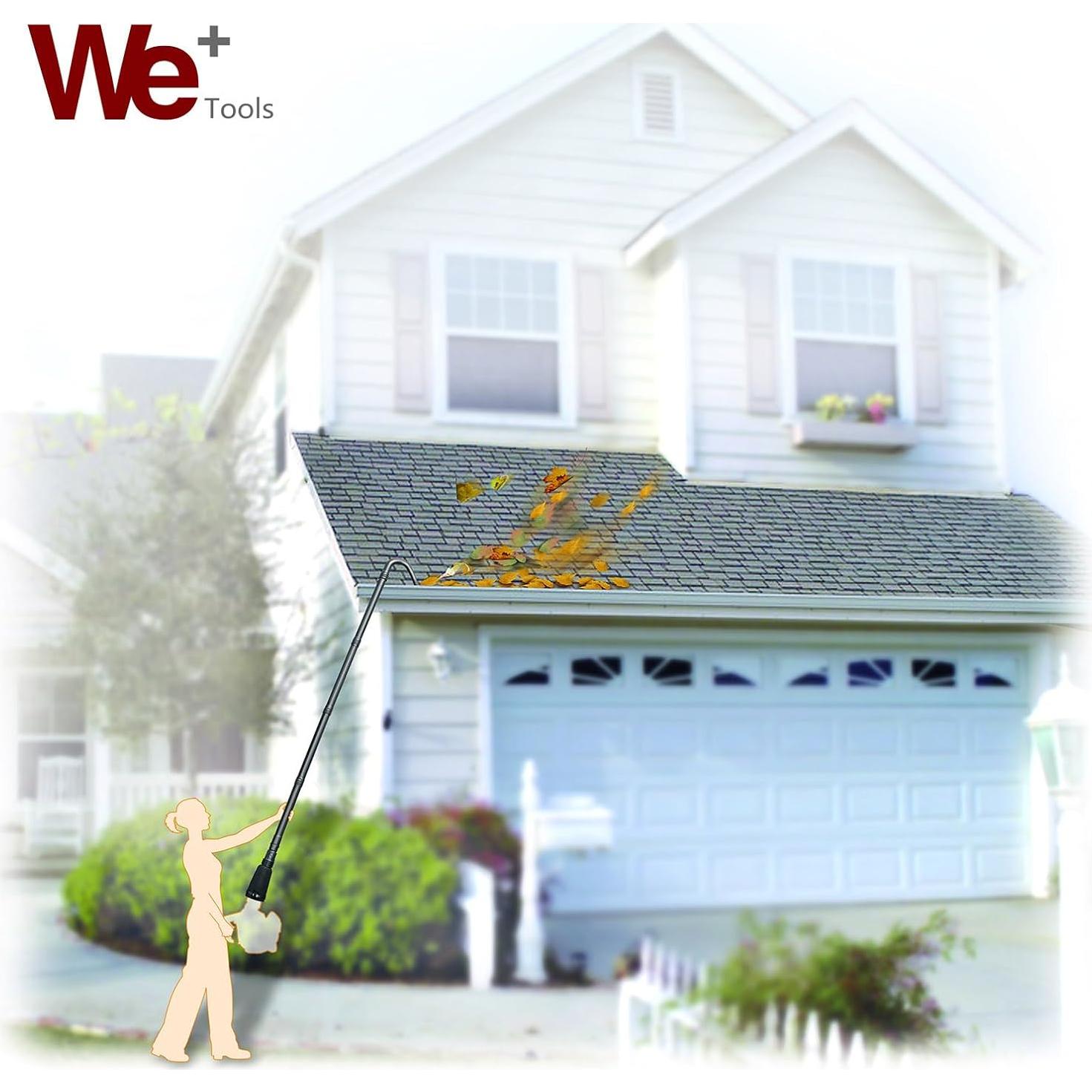 Accesorio de Limpieza de Canalones WETOOLPLUS para Black+Decker