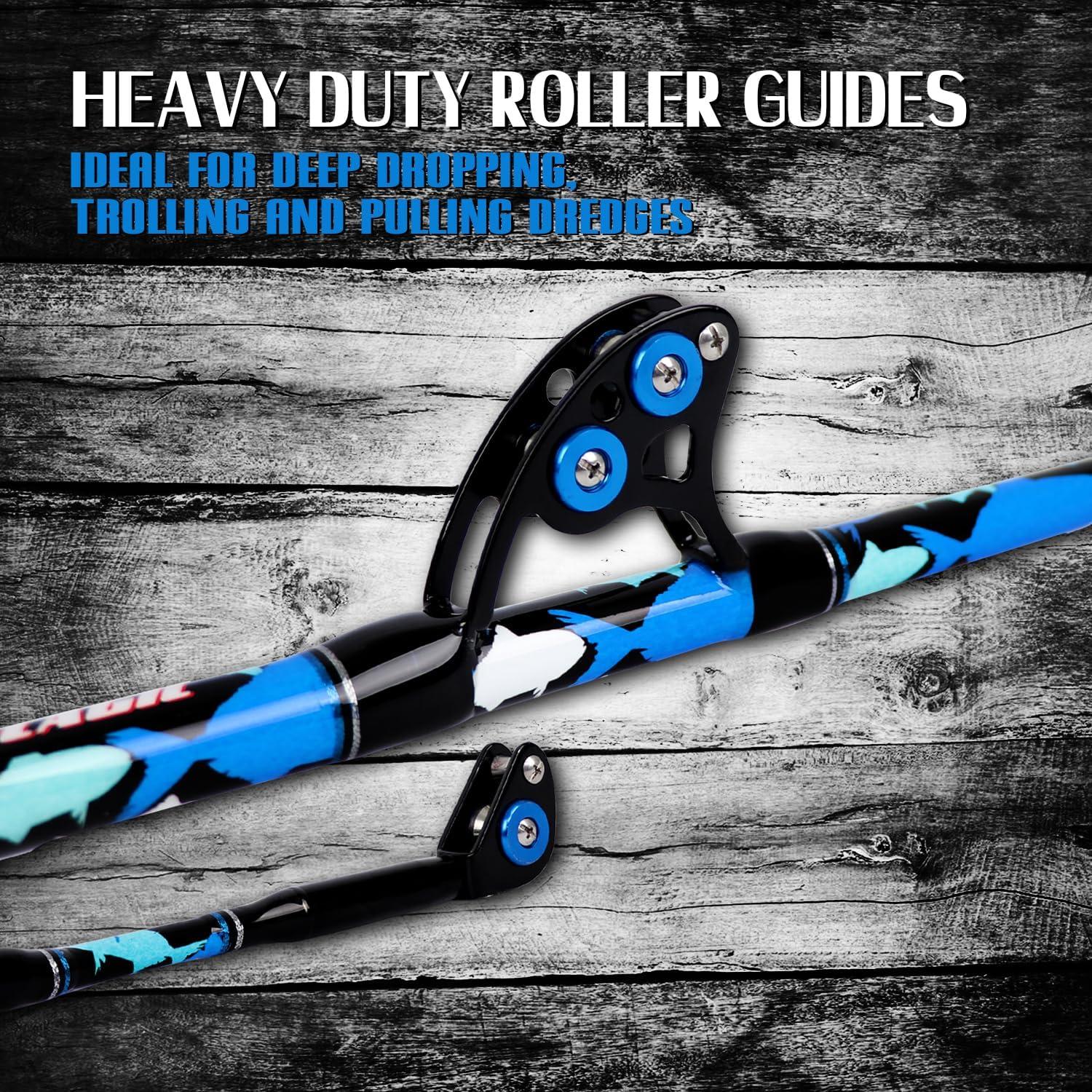 Caña de Pesca Fiblink 1/2 Piezas 182 cm 80-120 lbs Azul