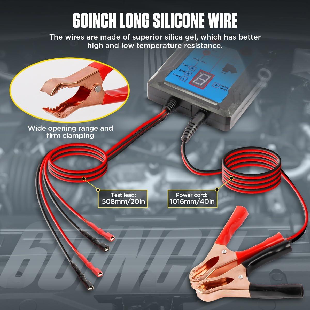 Kit de Limpiador de Inyectores de Combustible KAISAL 12V