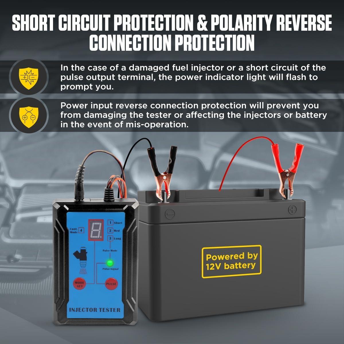 Kit de Limpiador de Inyectores de Combustible KAISAL 12V