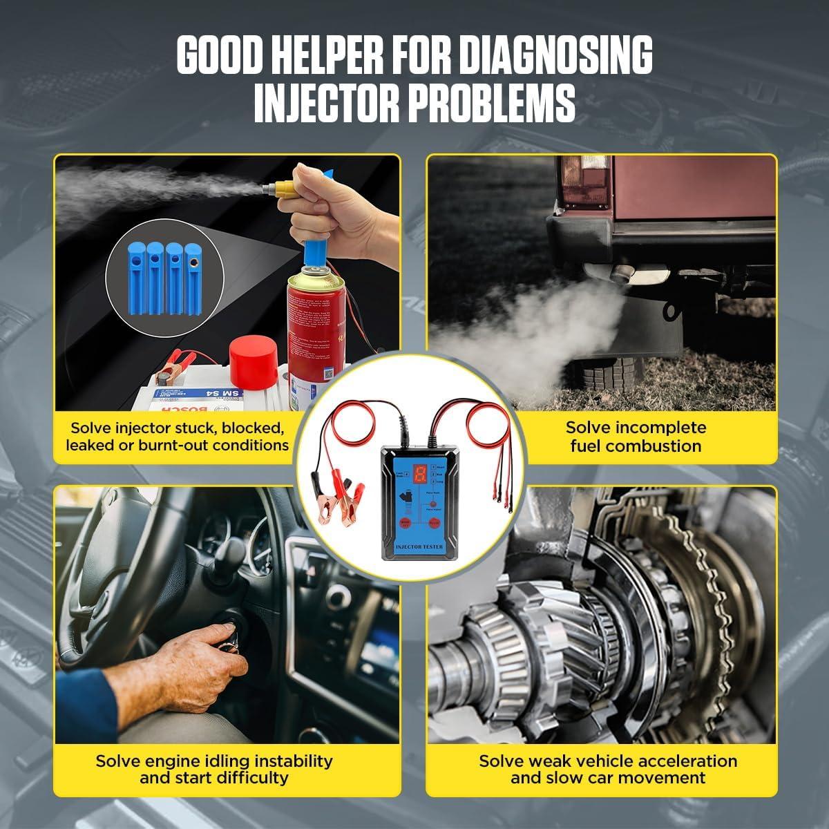 Kit de Limpiador de Inyectores de Combustible KAISAL 12V