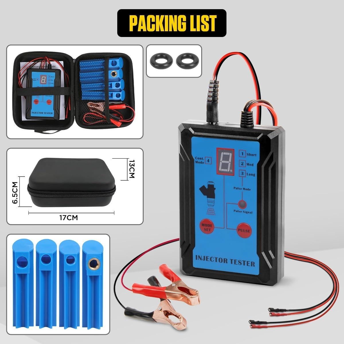 Kit de Limpiador de Inyectores de Combustible KAISAL 12V