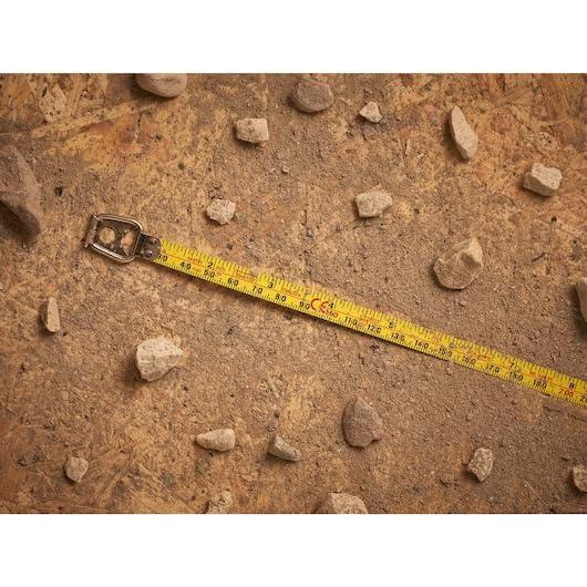 Cinta de Acero Stanley 30m Caja Cerrada 10mm Amarillo