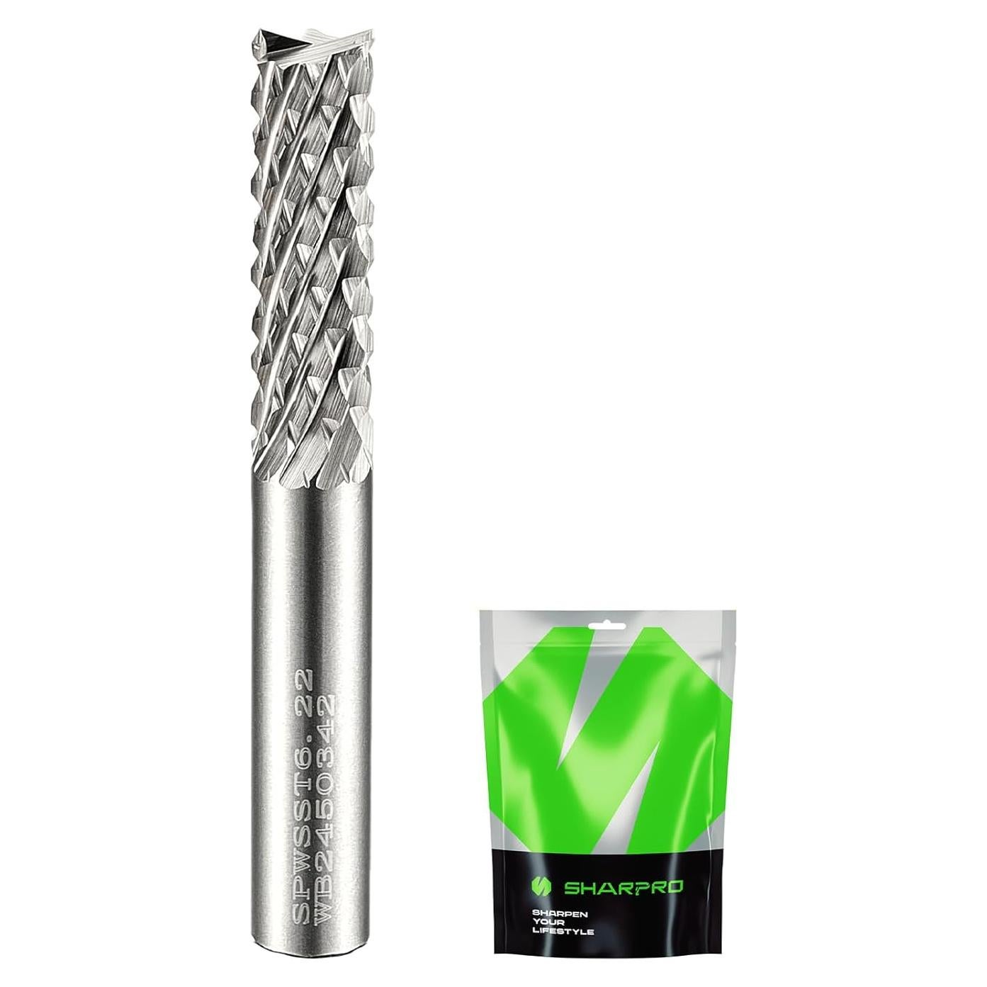 Fresa de Carburo de Tungsteno 6 mm SHARPRO para Taladro