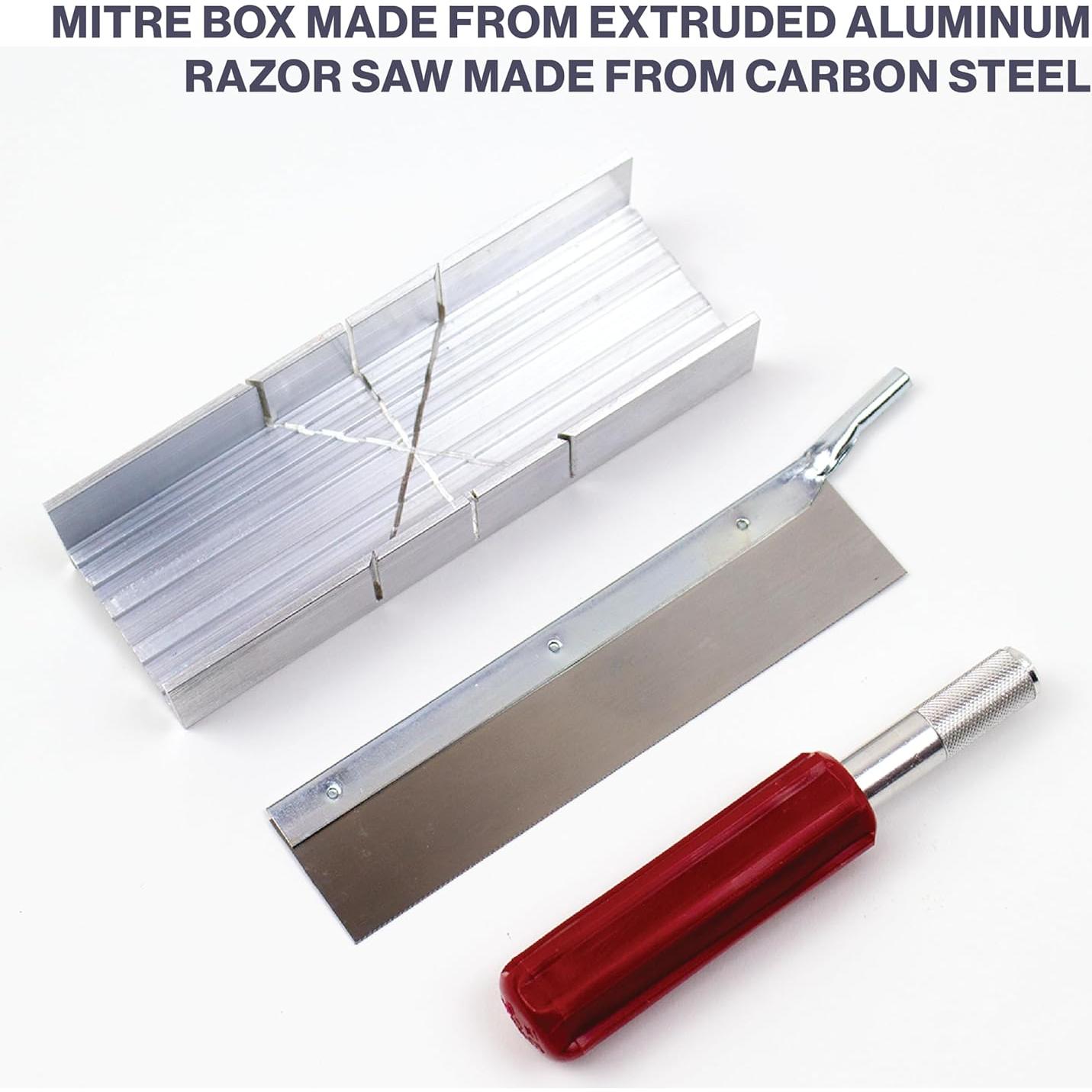 Juego de Caja de Inglete Excel Blades 15.24 cm - Corte Preciso