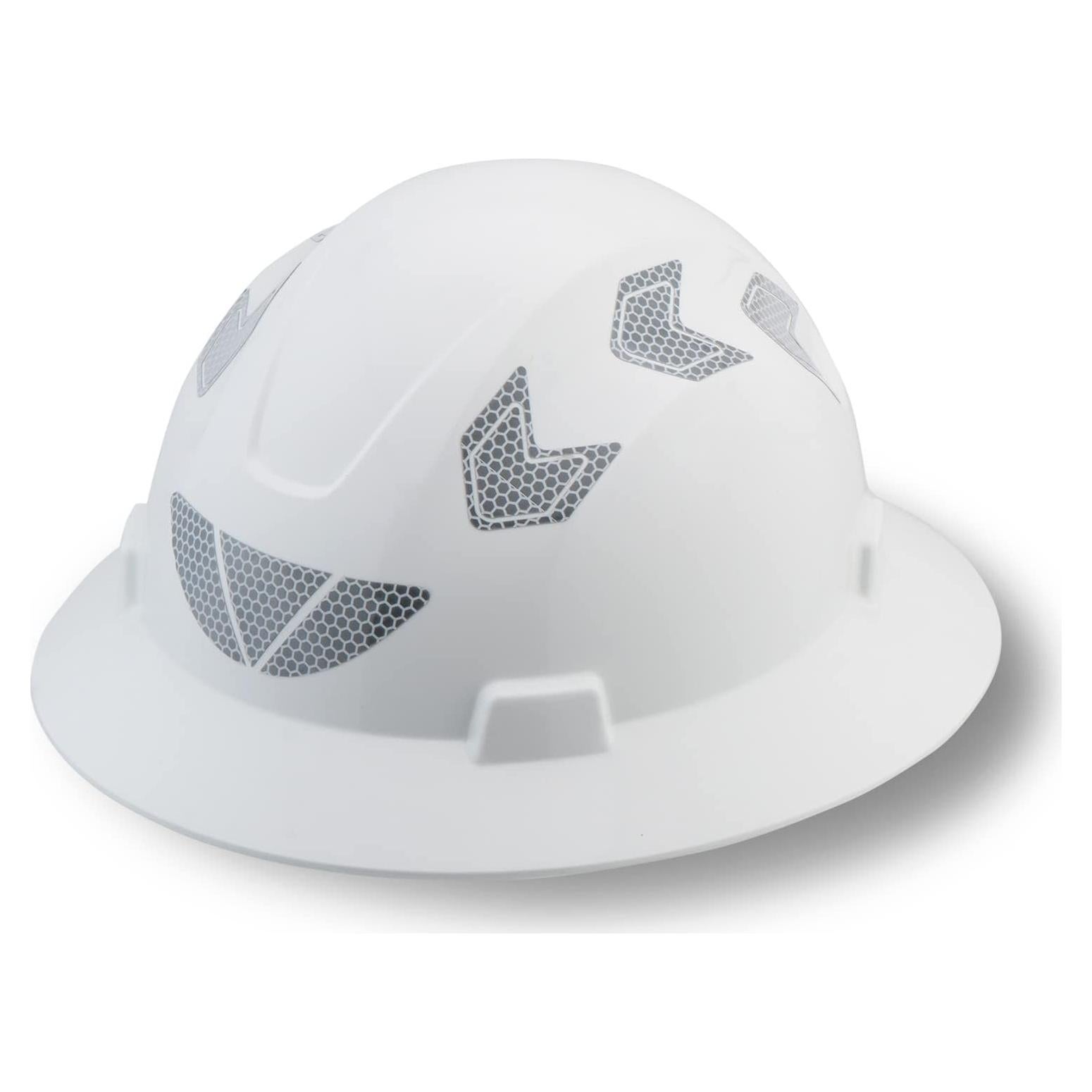Casco de Seguridad UNINOVA Brim Completo ANSI Z89.1 Blanco