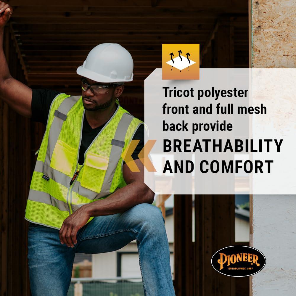 Chaleco de Seguridad SureWerx Hi Vis X-Large 8 Bolsillos