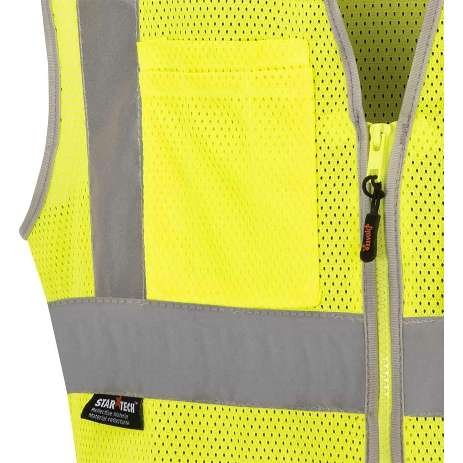Chaleco de Seguridad SureWerx Hi Vis X-Large 8 Bolsillos