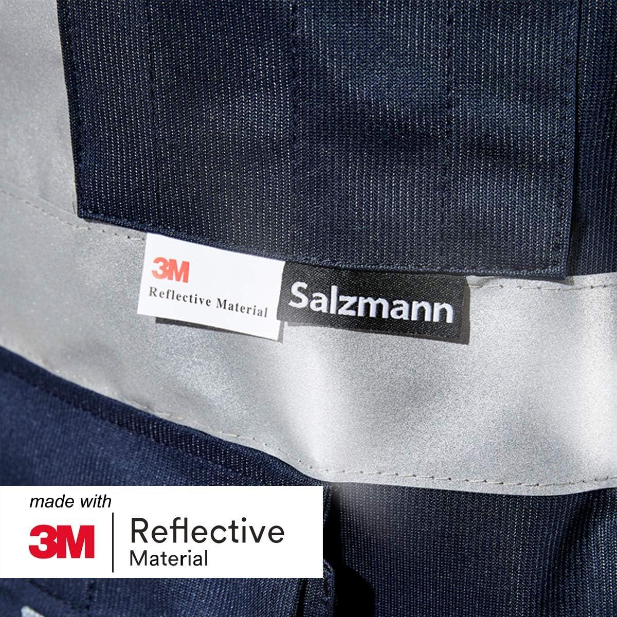 Chaleco Reflectante Salzmann Multi-Bolsillo Azul Marino