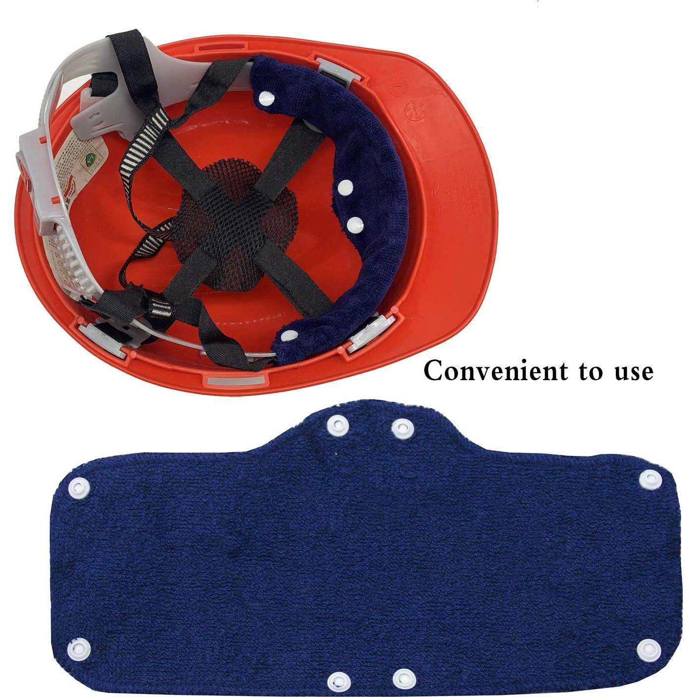 Banda para Sudor de Casco Alpurple 15 Pcs Algodón Lavable