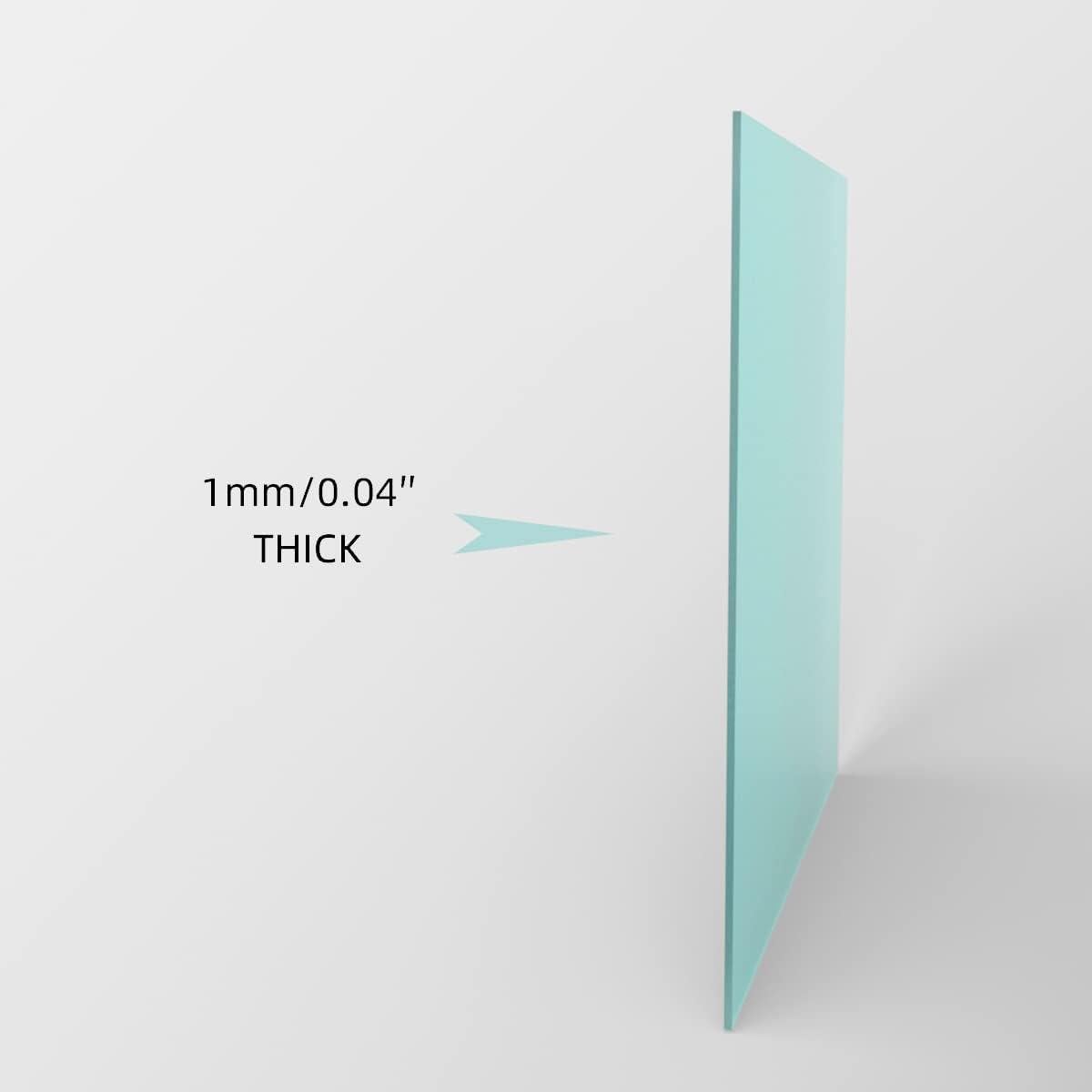 Cubierta de lente Dalekay 114x133mm 10 piezas para casco