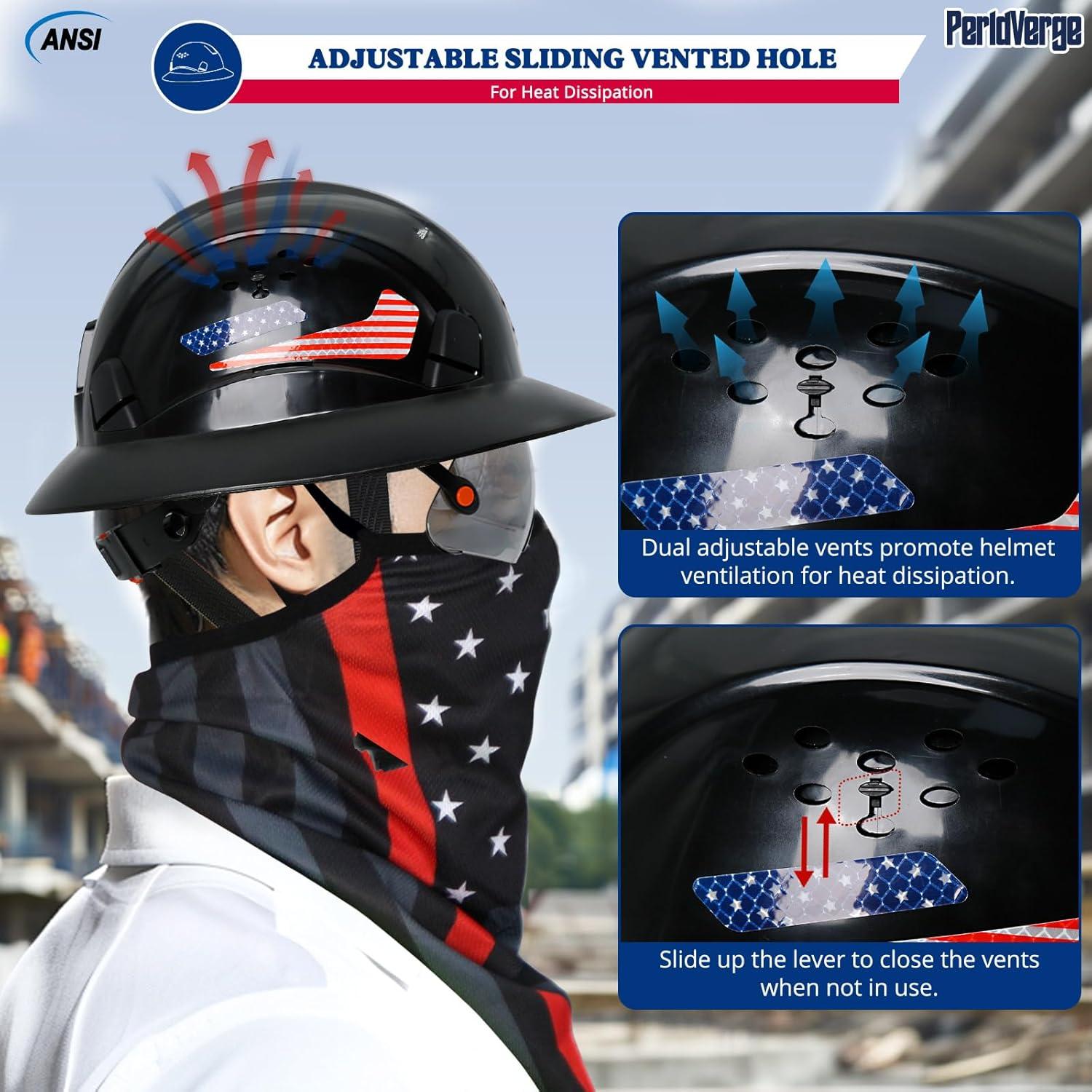 Casco de ala completa PerldVerge SF14 negro con visor