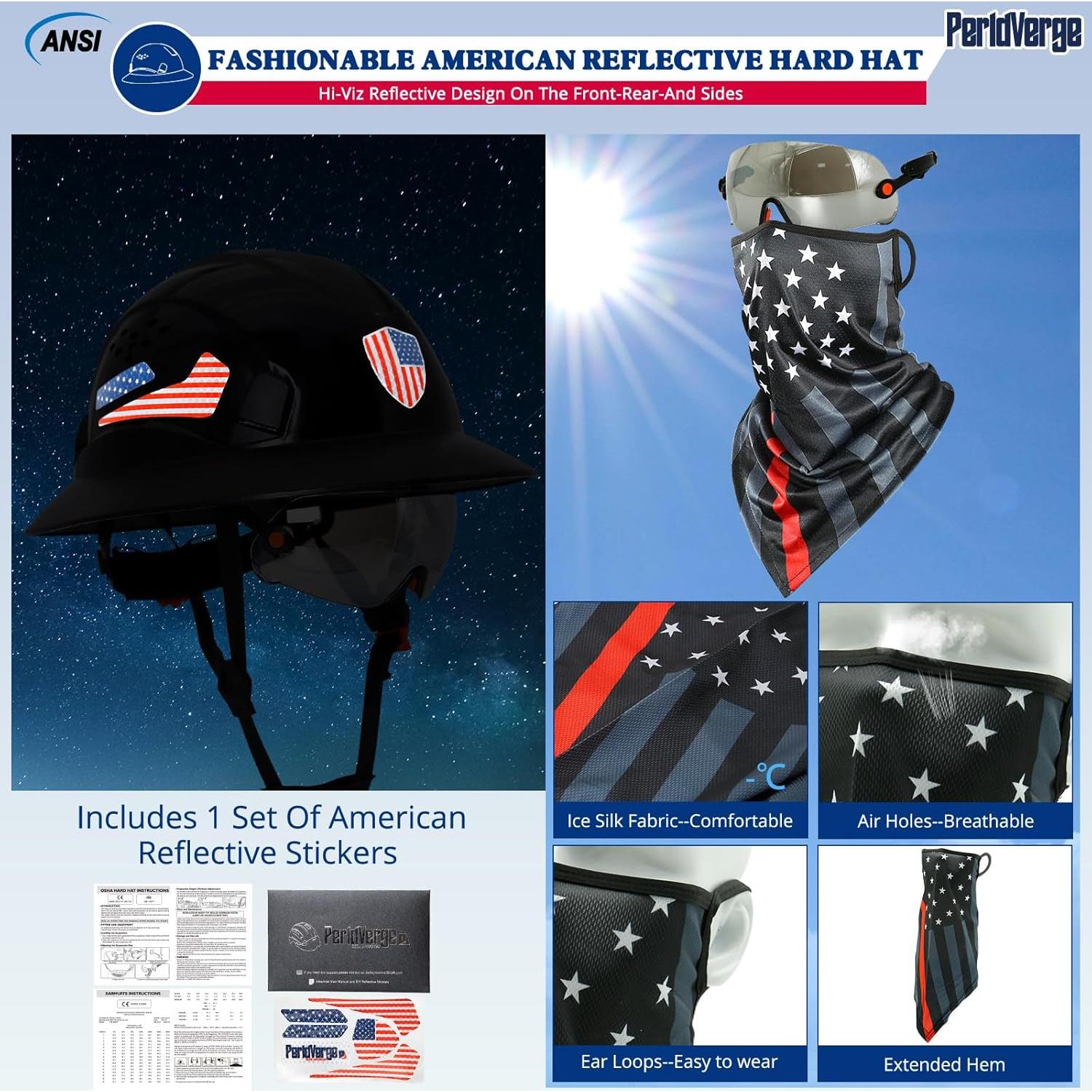 Casco de ala completa PerldVerge SF14 negro con visor