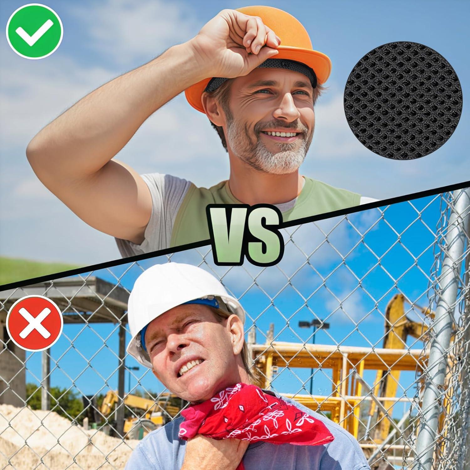 Banda para el sudor de casco Lenporl 10 piezas absorbente