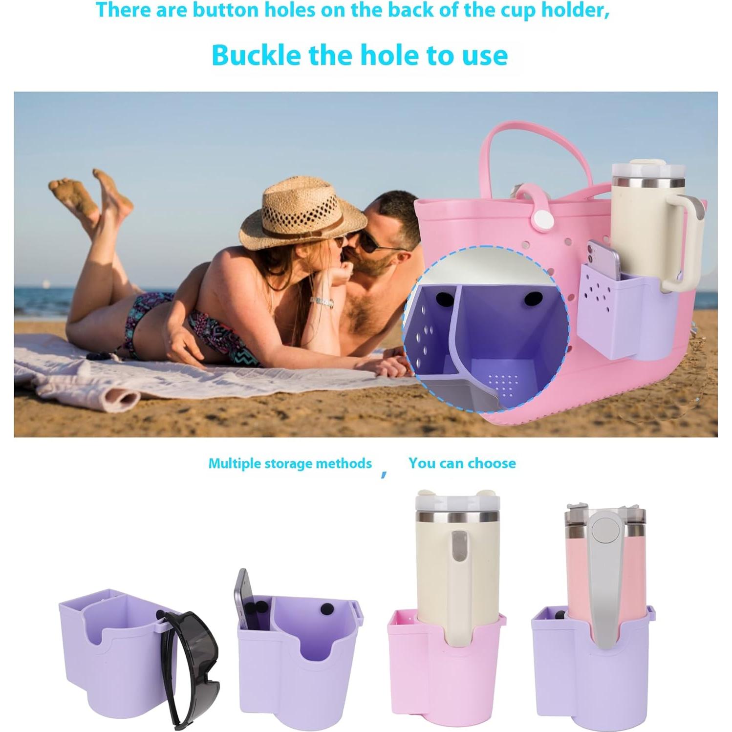 Soporte para Taza y Teléfono XHCLIUFB para Bogg Bag 1.18L