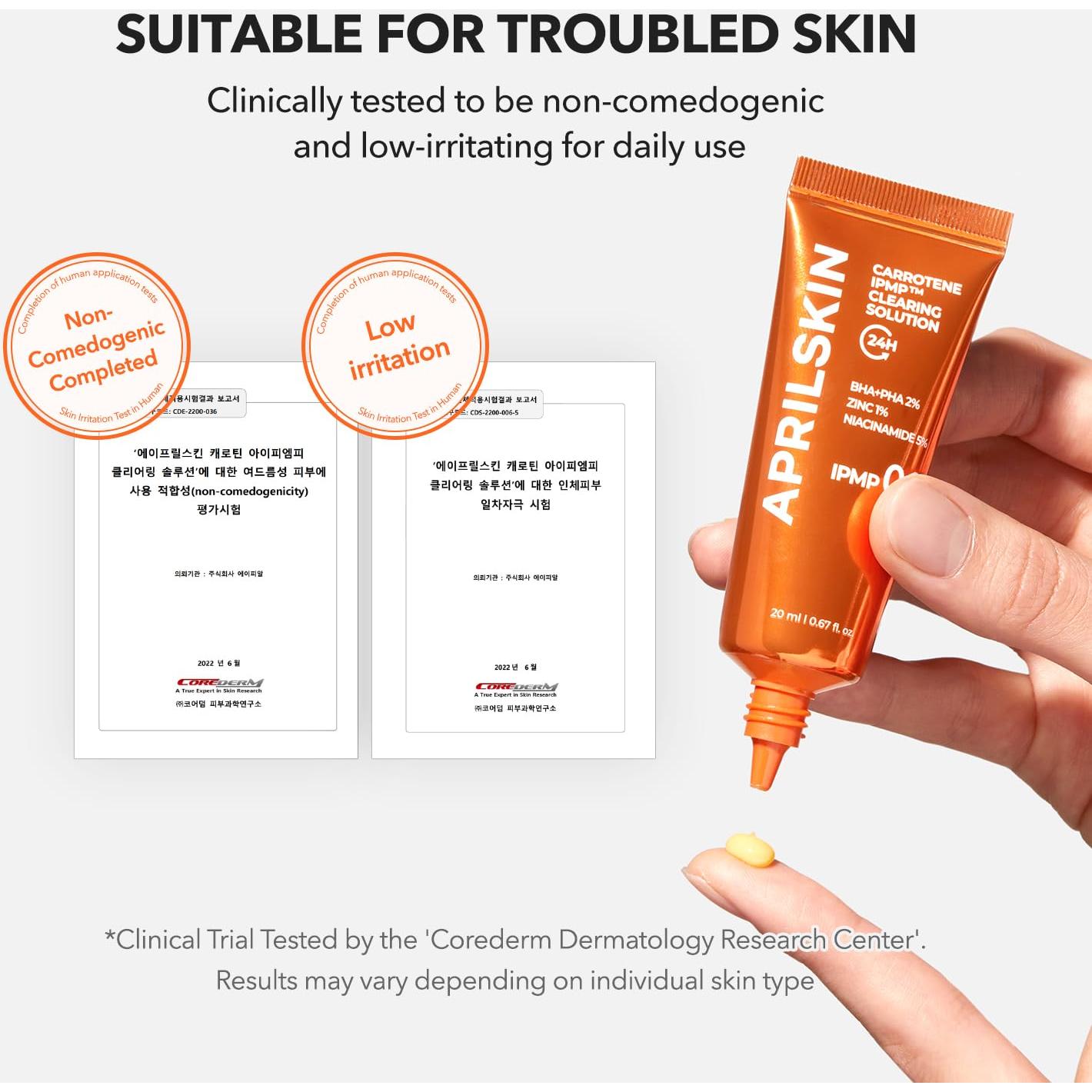 APRILSKIN Solución Limpiadora Carrotene IPMP 19.9ml - Vegana