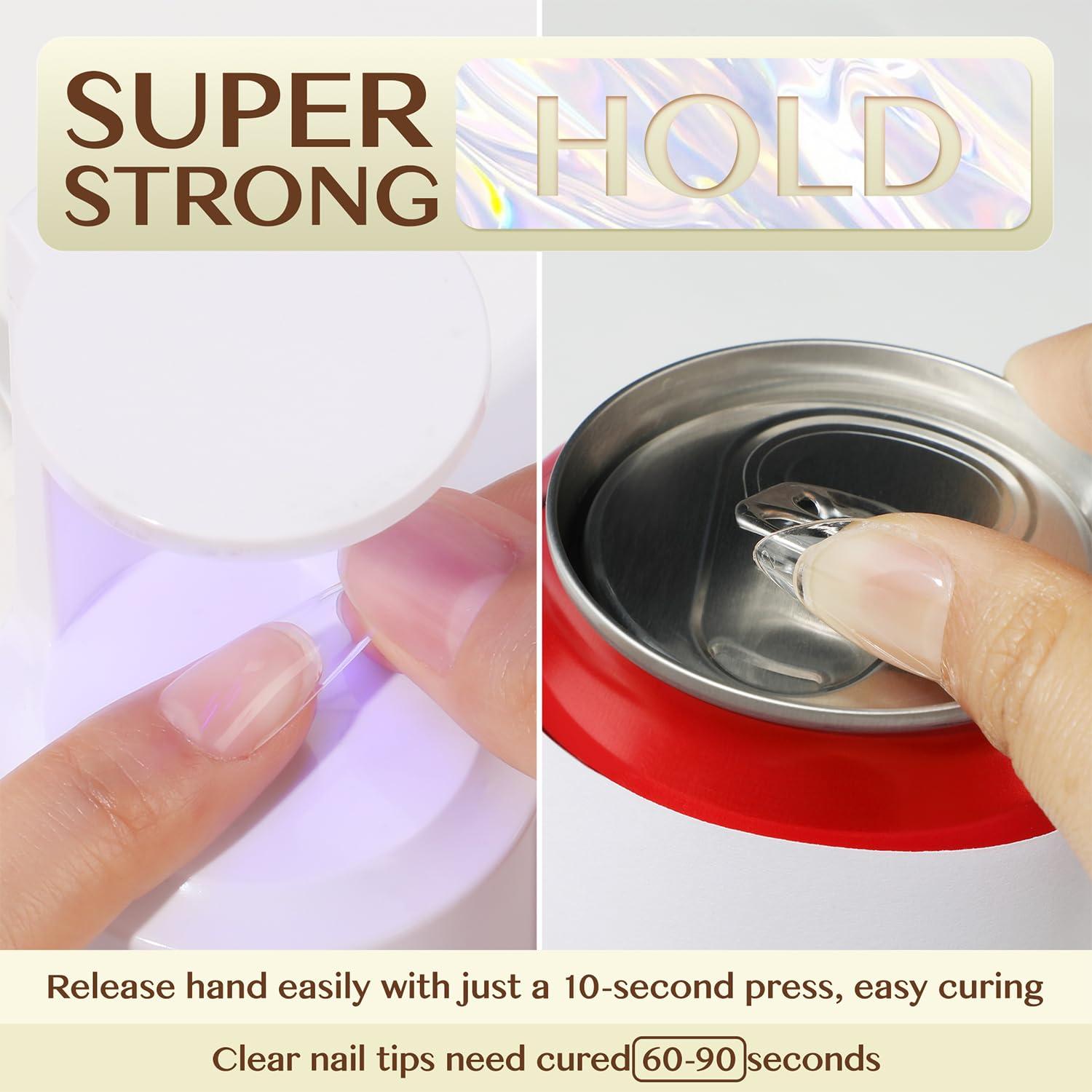 Pegamento para Uñas de Gel UNA GELLA 15ml Ultra Fuerte