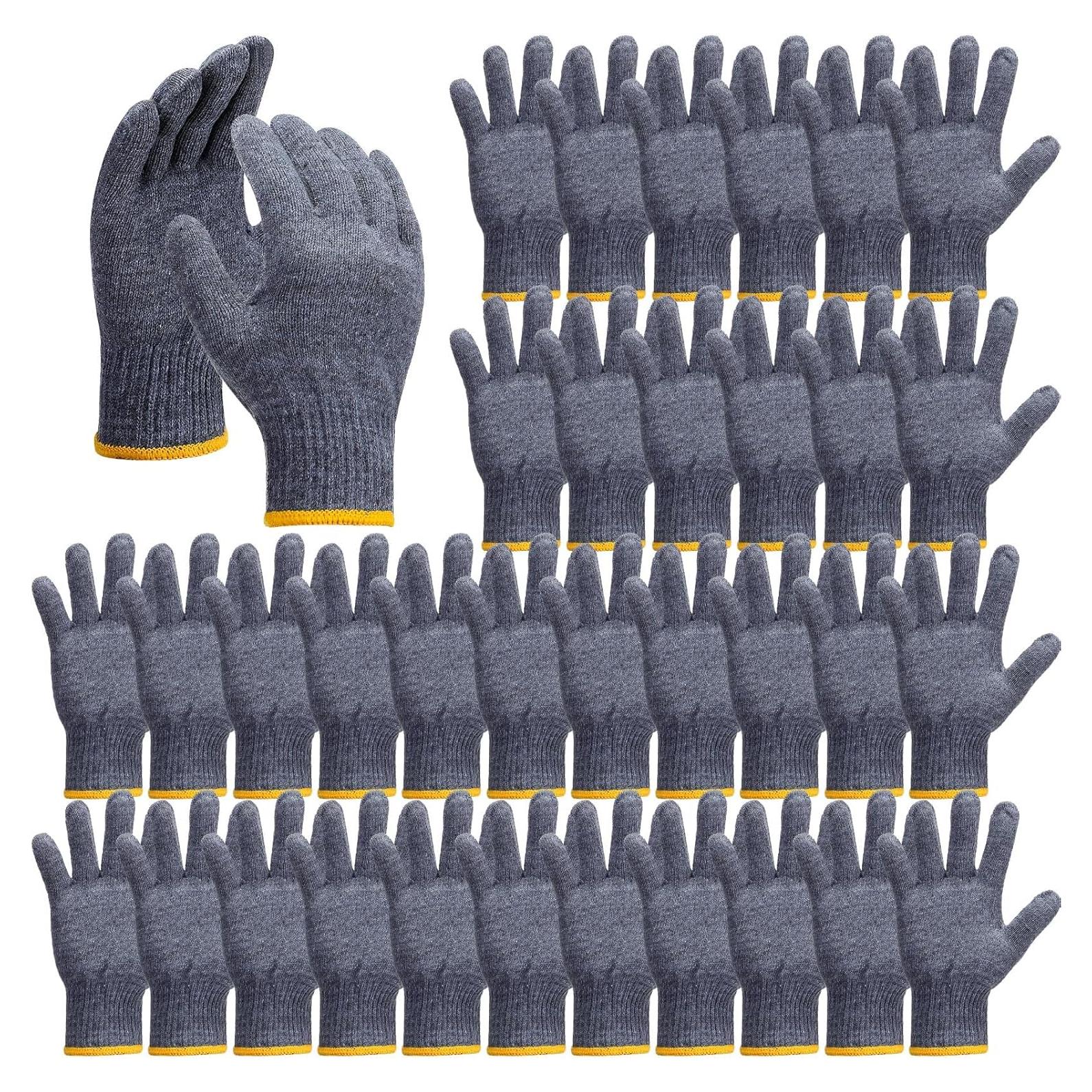 Guantes Sintuff 100 Pares Algodón y Poliester Seguridad