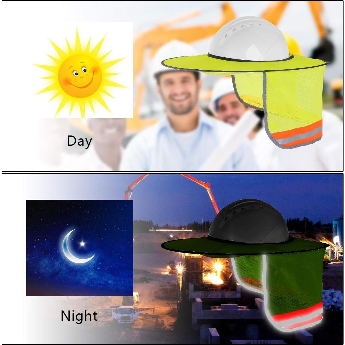 Cubierta de Sombra para Casco Tenpluszero 3 Paquetes Amarillo