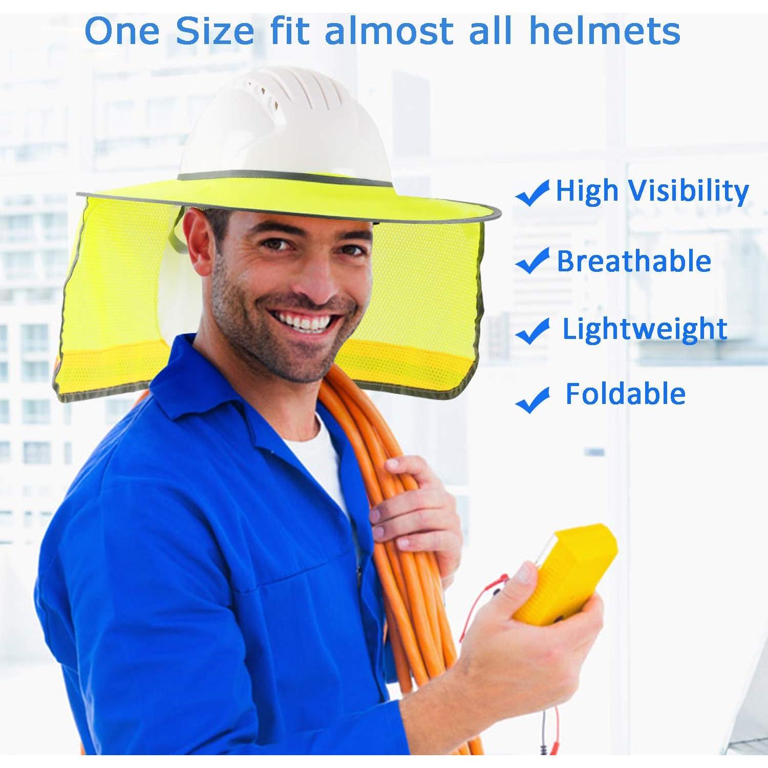 Cubierta de Sombra para Casco Tenpluszero 3 Paquetes Amarillo