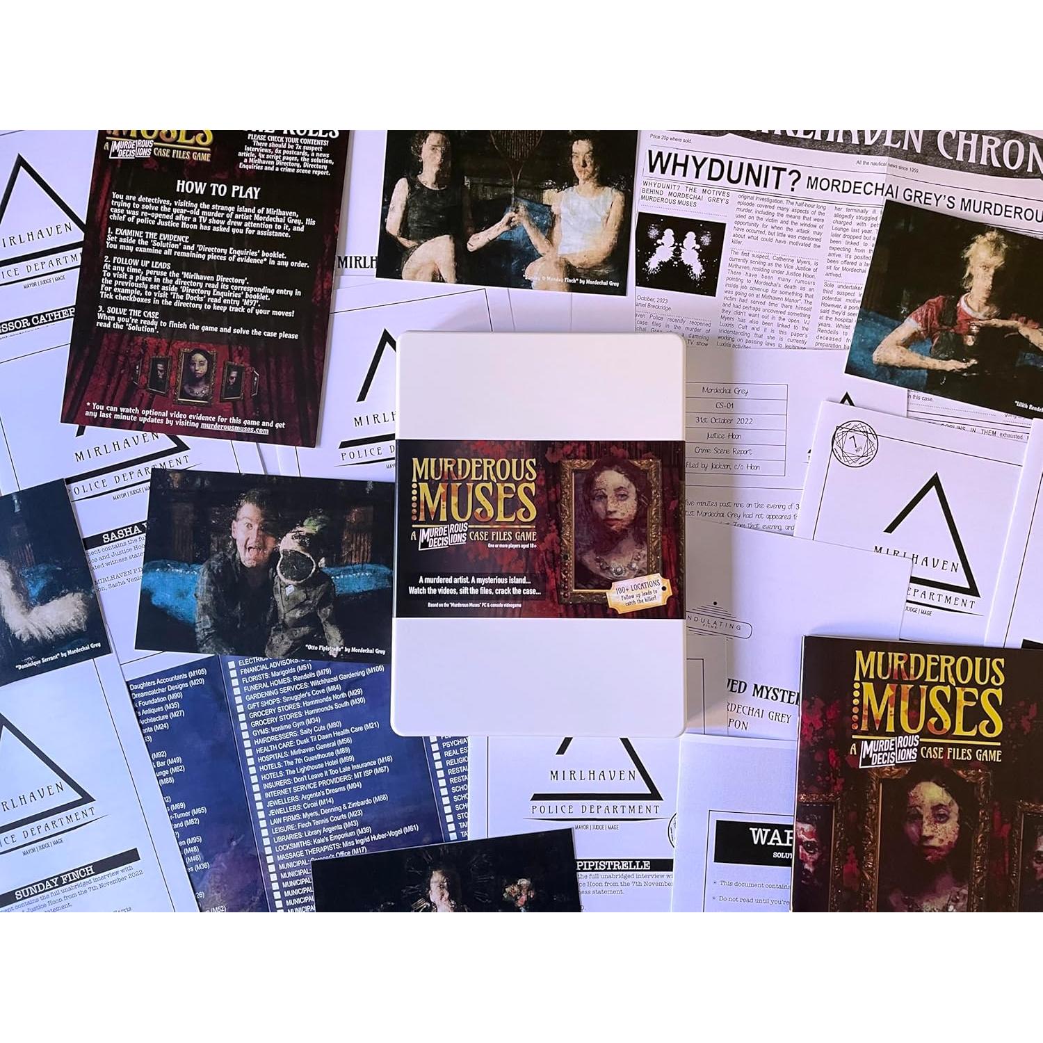 Juego de Detective D'Avekki Misterio Asesinato 0.37 kg