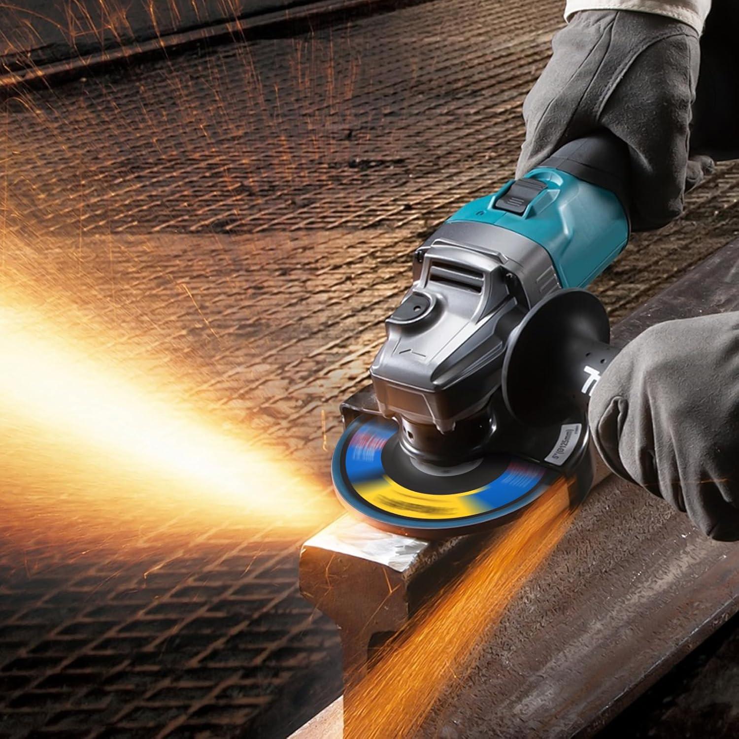 Discos de Flap de Zirconia 115mm T29 - Paquete de 20 Granos Mixtos