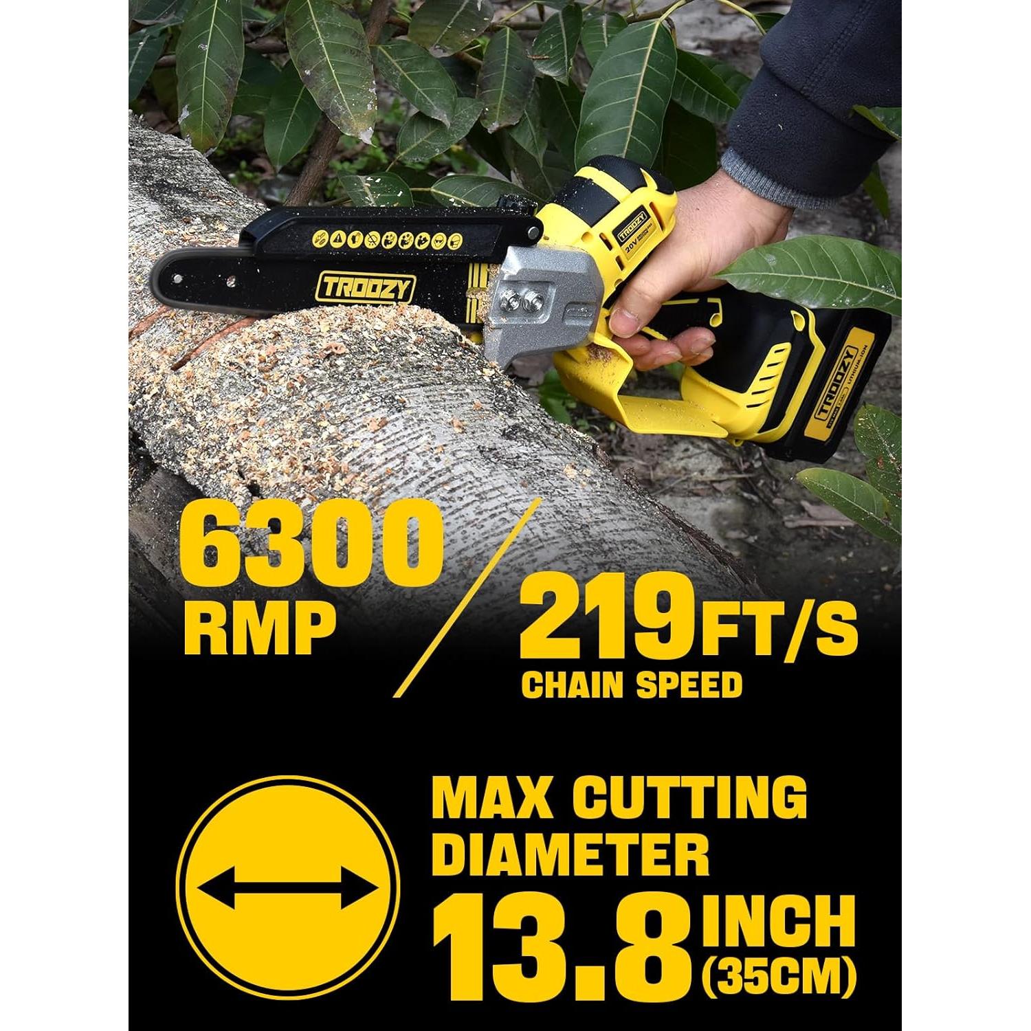Cordless Pole Saw, 8-INCH 2-IN-1 Chainsaw, Electric Tree Trimmer with 9FT Telescopic Pole, 180°Angle for Tree Branches Pruning & Wood Cutting,Compatible with Makita Battery (no battery)