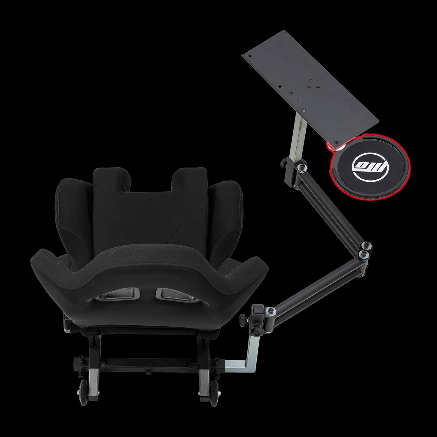 Kit Brazo Articulado SimFab con Bandeja para Teclado y Laptop