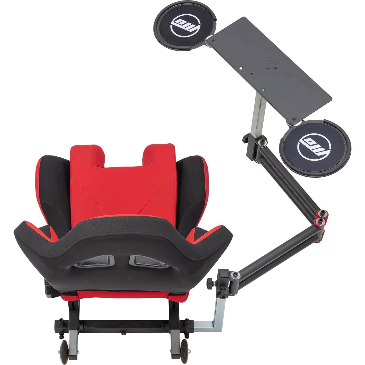 Kit Brazo Articulado SimFab con Bandeja para Teclado y Laptop