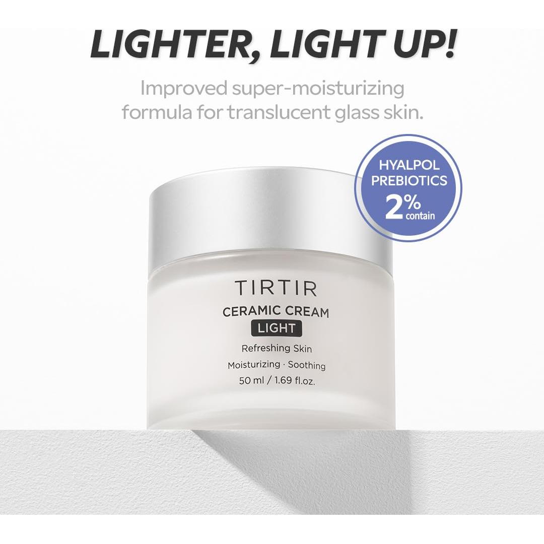 Crema Cerámica TIRTIR 49.9 ml | Hidratante Piel de Vidrio