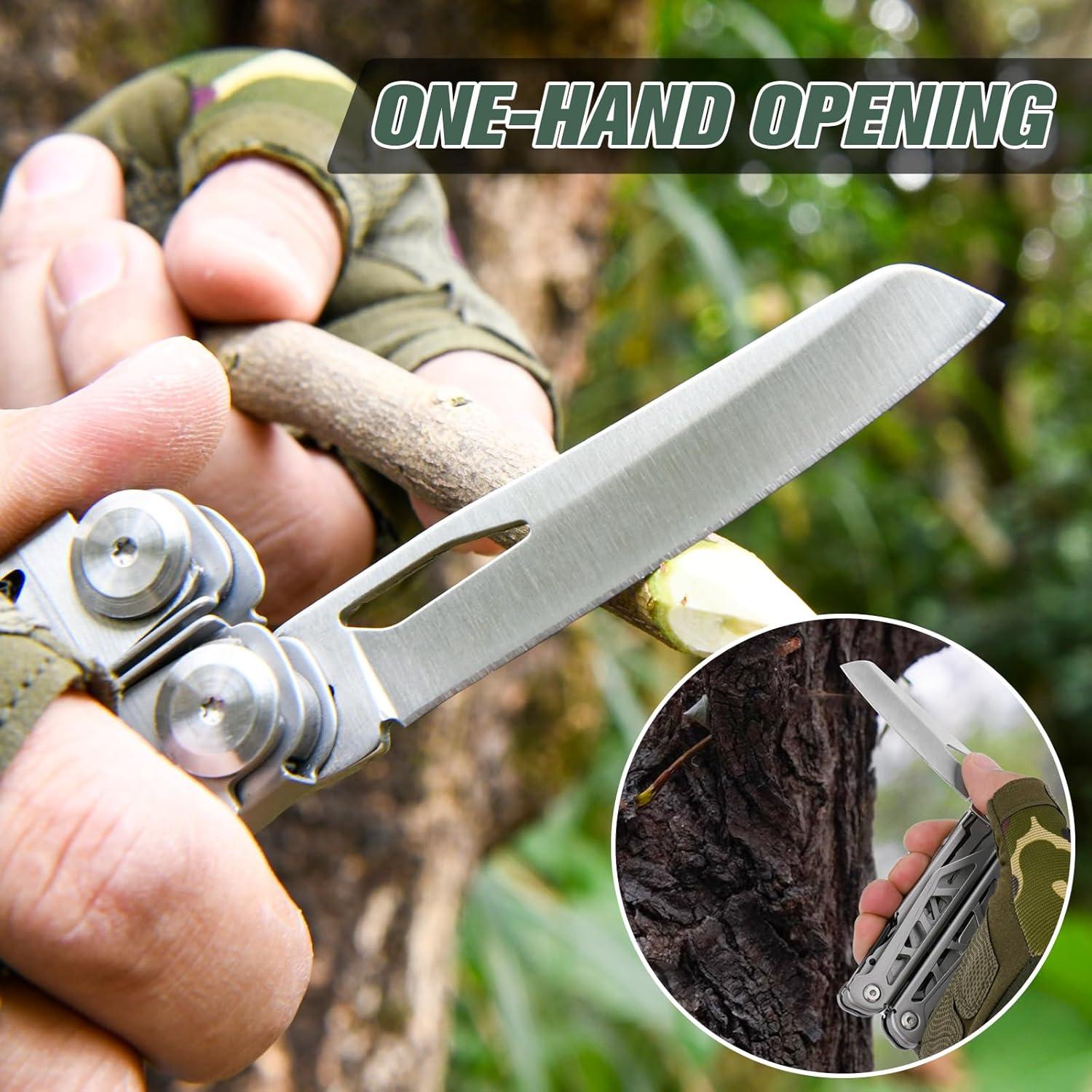 Multiherramienta de bolsillo FLYHOMES 16 en 1 Acero Inoxidable