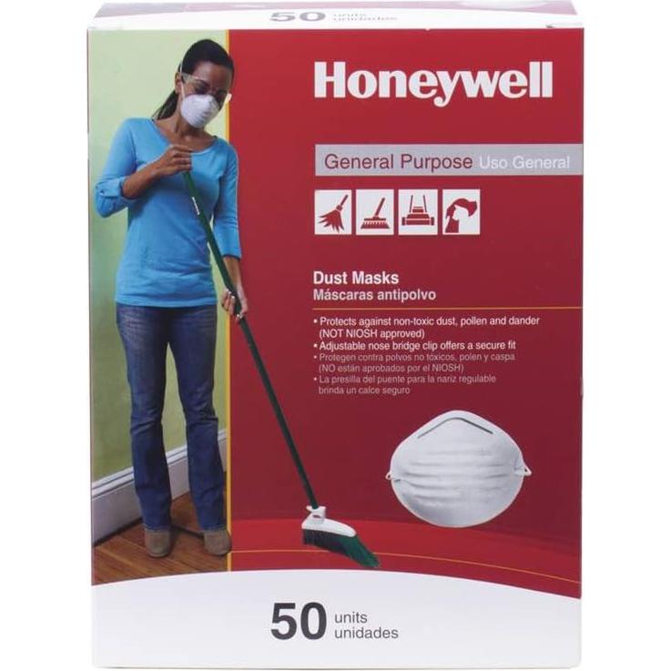Mascarilla desechable Honeywell RWS-54001, 50 unidades