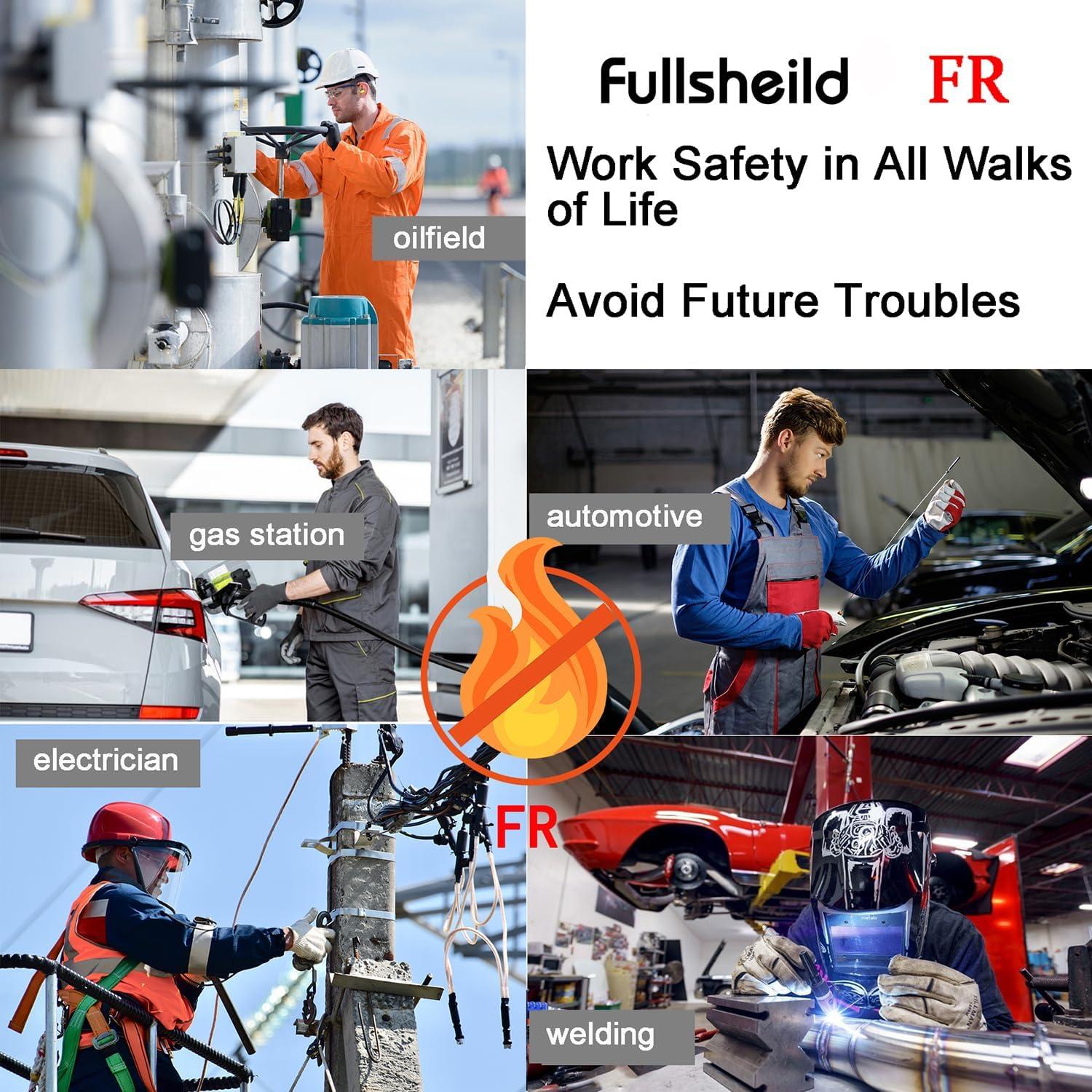 Máscara FR Fullsheild FR para soldadura y caza