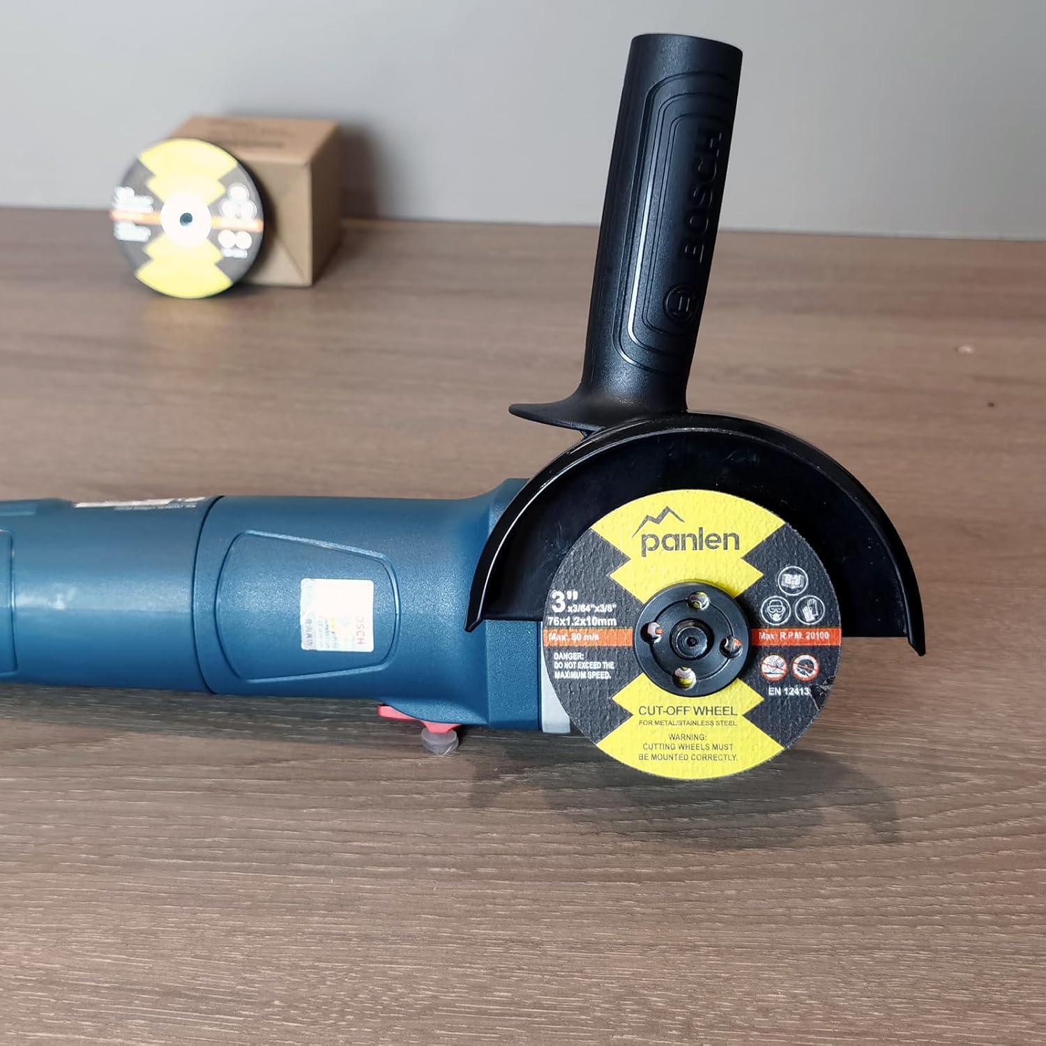 Disco de Corte 3" Changzhou Panlong 10 Piezas con Mandril