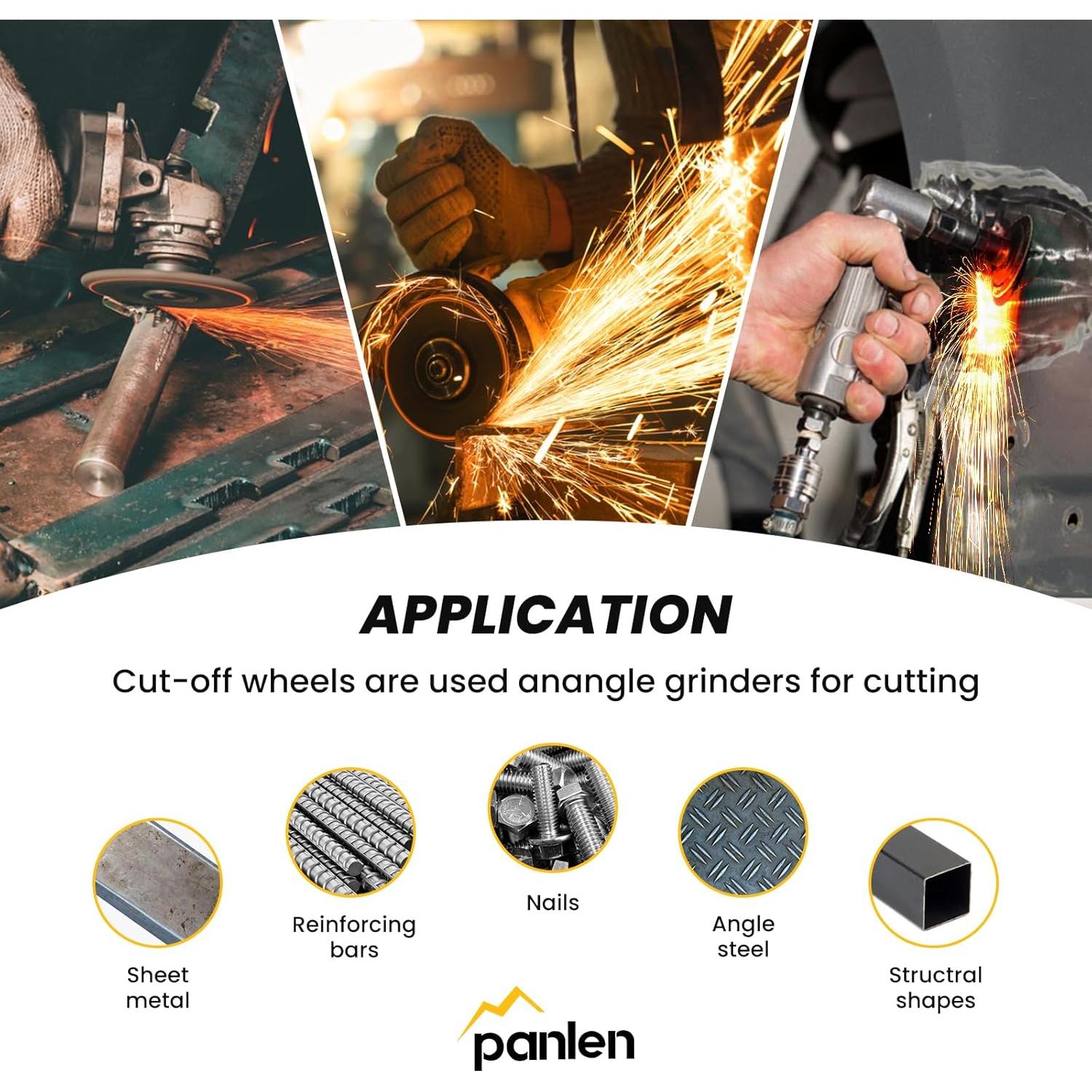 Disco de Corte 3" Changzhou Panlong 10 Piezas con Mandril