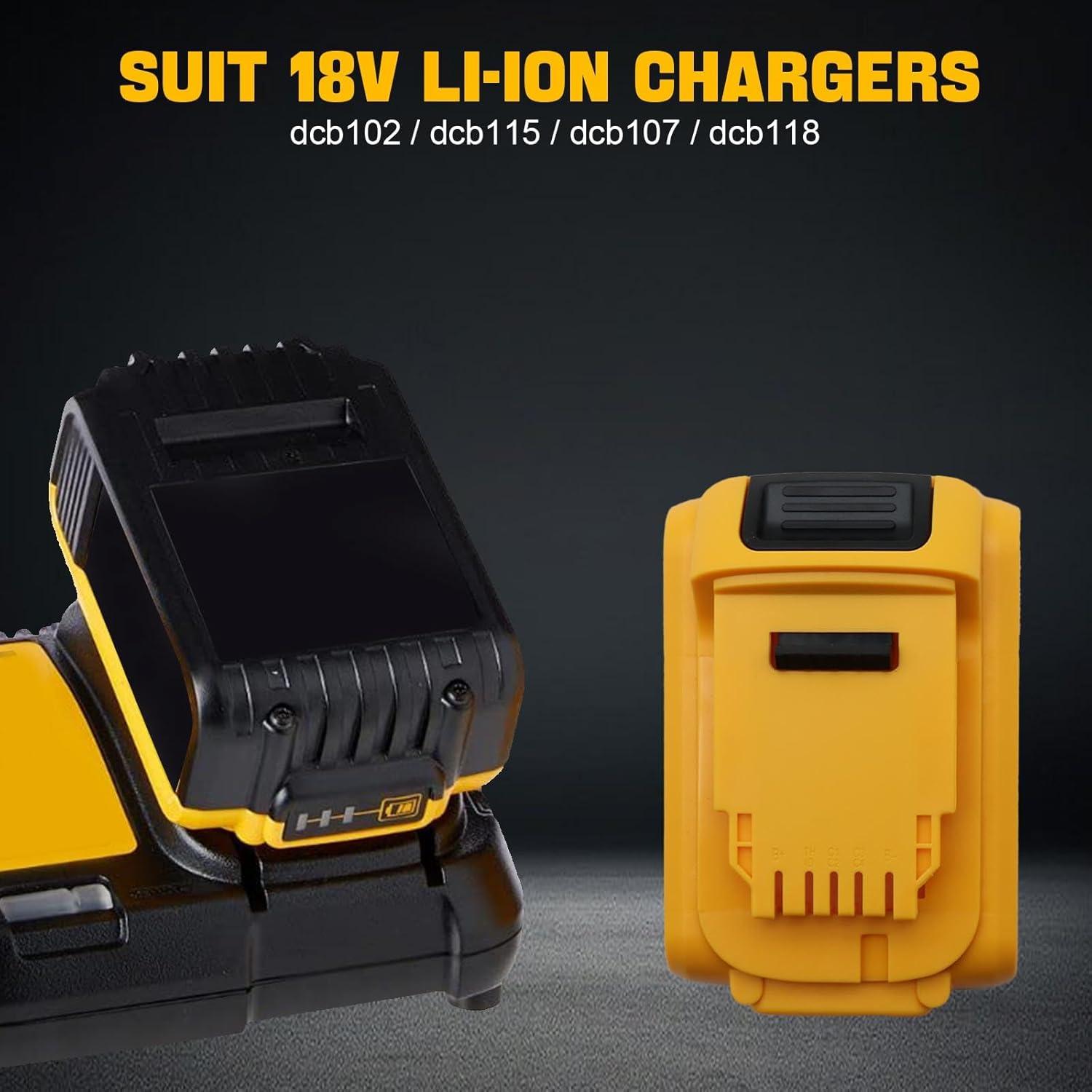 Carcasa de Batería Reemplazo Akocire para Dewalt DCB200-205