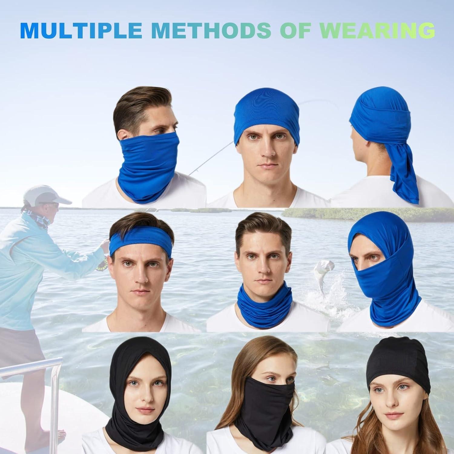 Paquete de 6 Gaiters de Cuello Balaclava - Accesorios Unisex