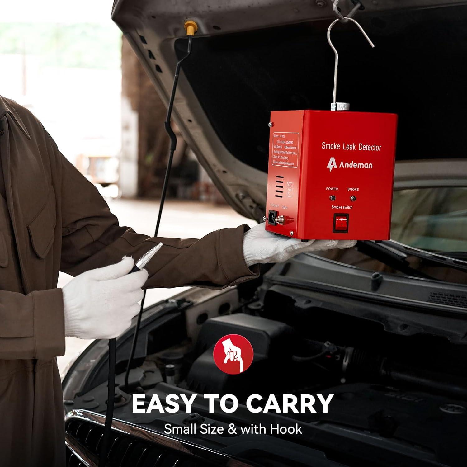 Detector de Fugas de Humo Andeman SKUK60872 12V DC Portátil