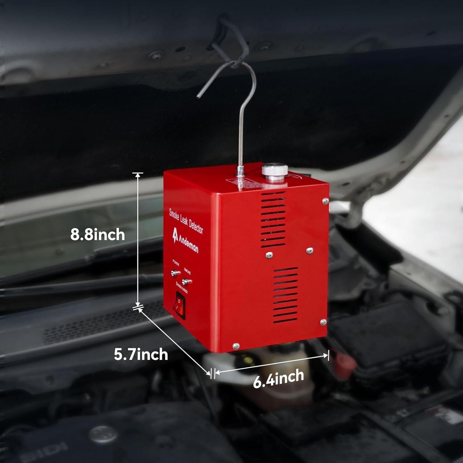 Detector de Fugas de Humo Andeman SKUK60872 12V DC Portátil