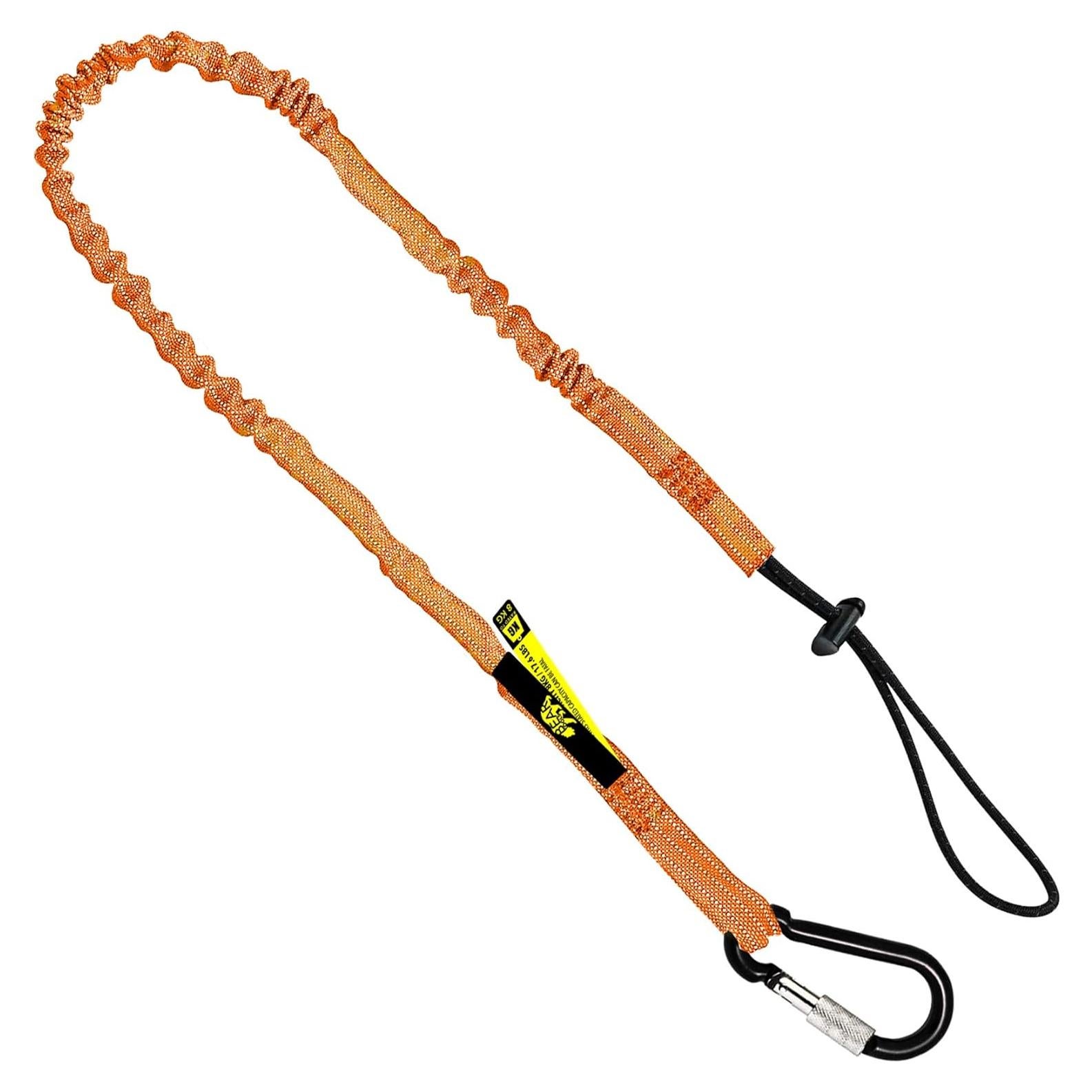 Lanyard de Seguridad BearTOOLS 80 cm Naranja Ultra-Durable