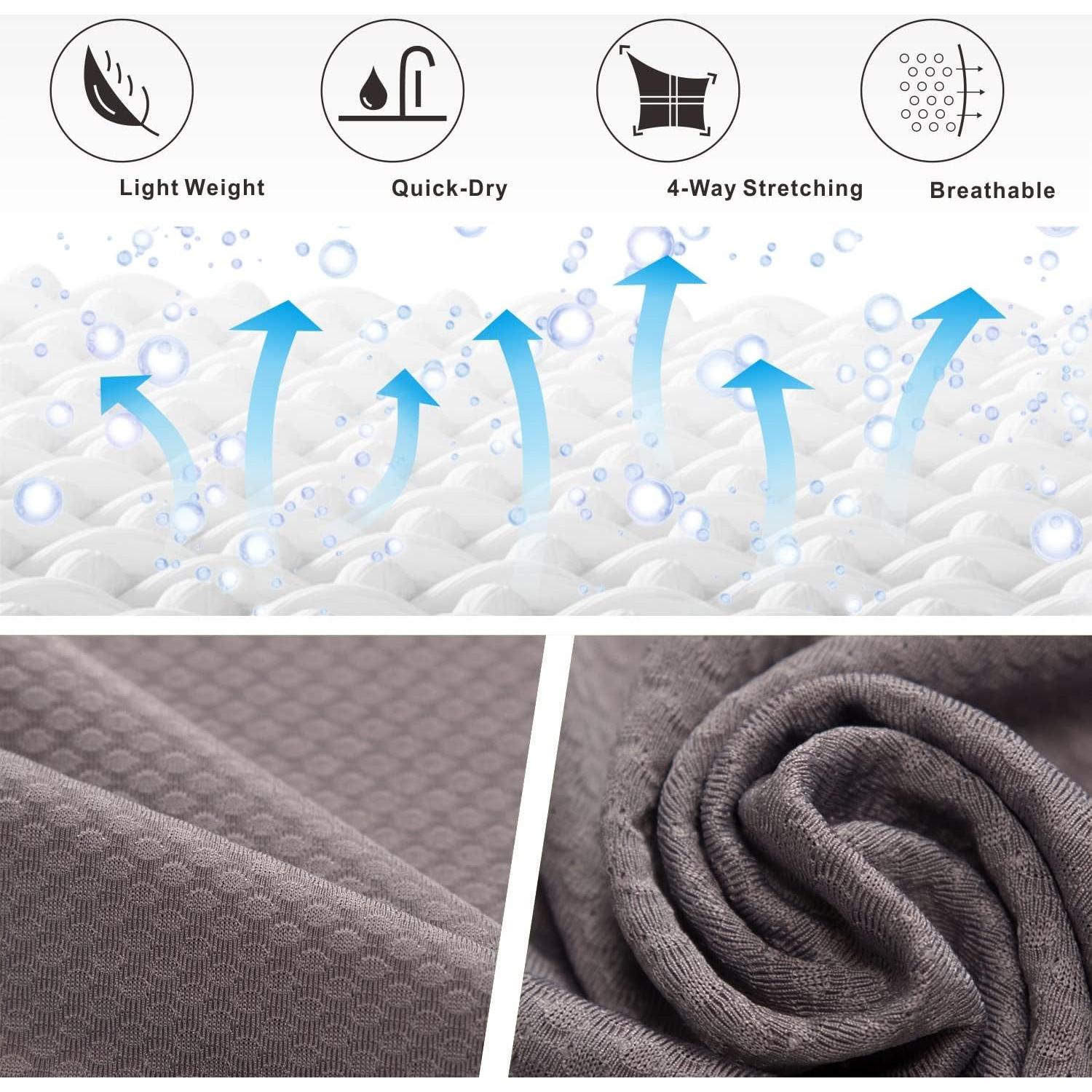 Capa Base Sin Mangas bpbtti para Ciclismo y Correr - Gris