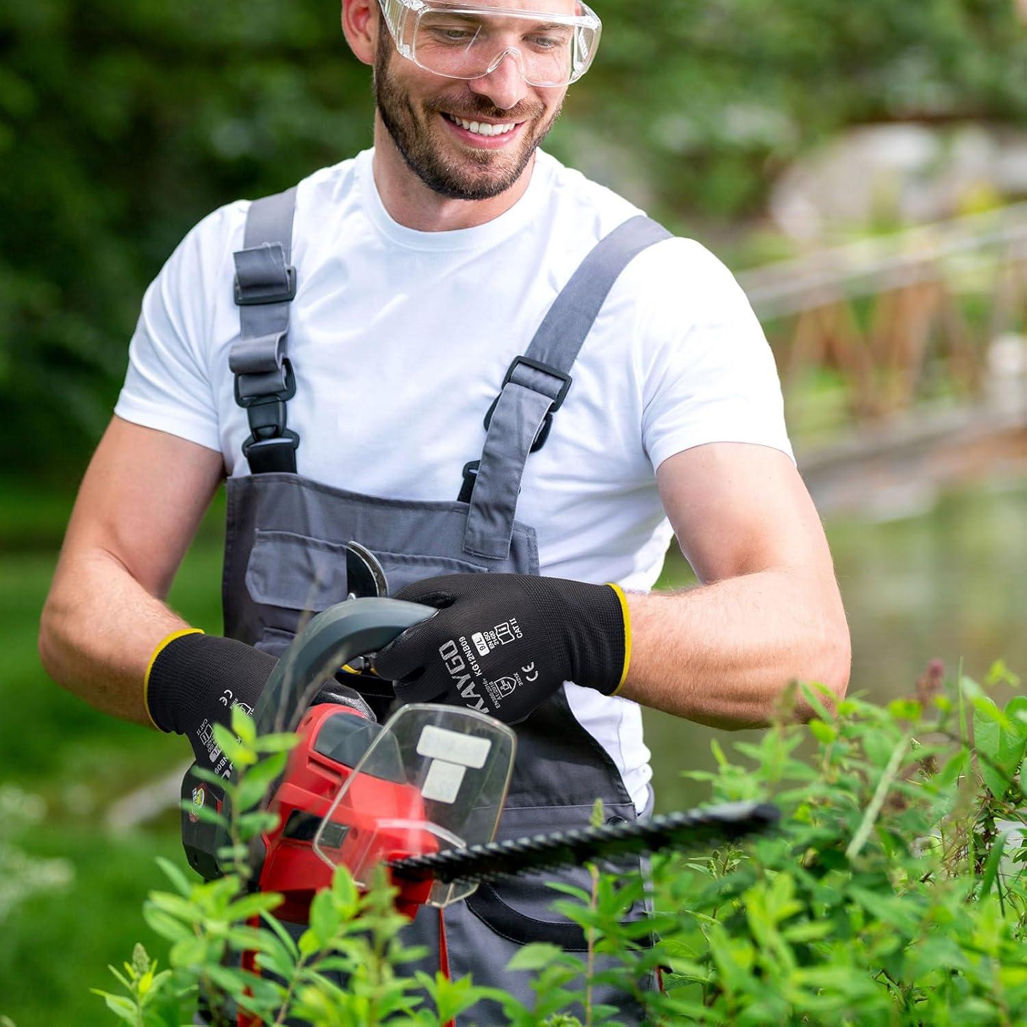 Guantes de Trabajo KAYGO KG12N Nitrilo 12 Pares T. Grande