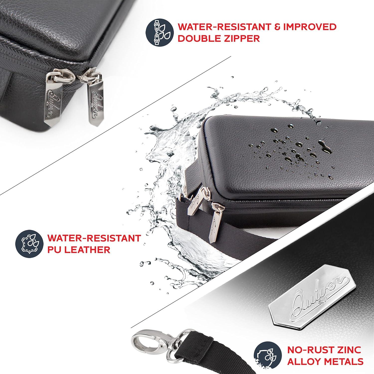 Funda de Transporte Quiver Time Negra para Cartas TCG - 1350 cartas