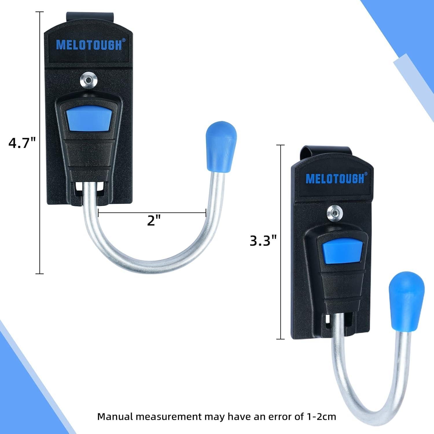 Soporte de Herramientas MELOTOUGH Gancho para Cinturón Azul